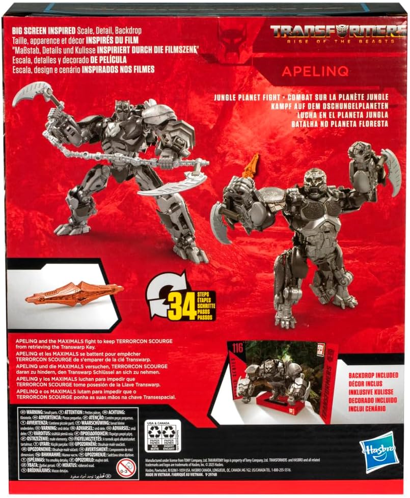 Transformers Studio Series Action Figure Rise of the Beasts Apelinq 116