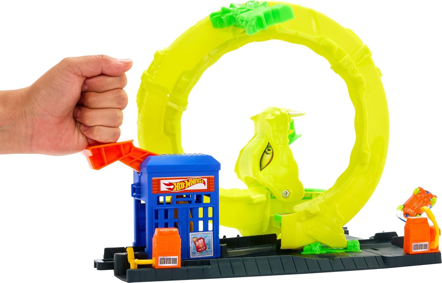 Hot Wheels Snake Gas Station