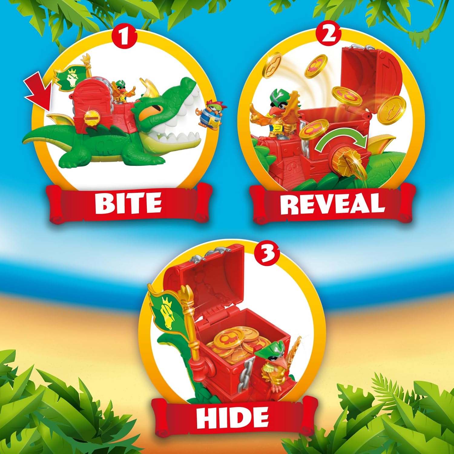 Piratix Adventure World King Croc Playset