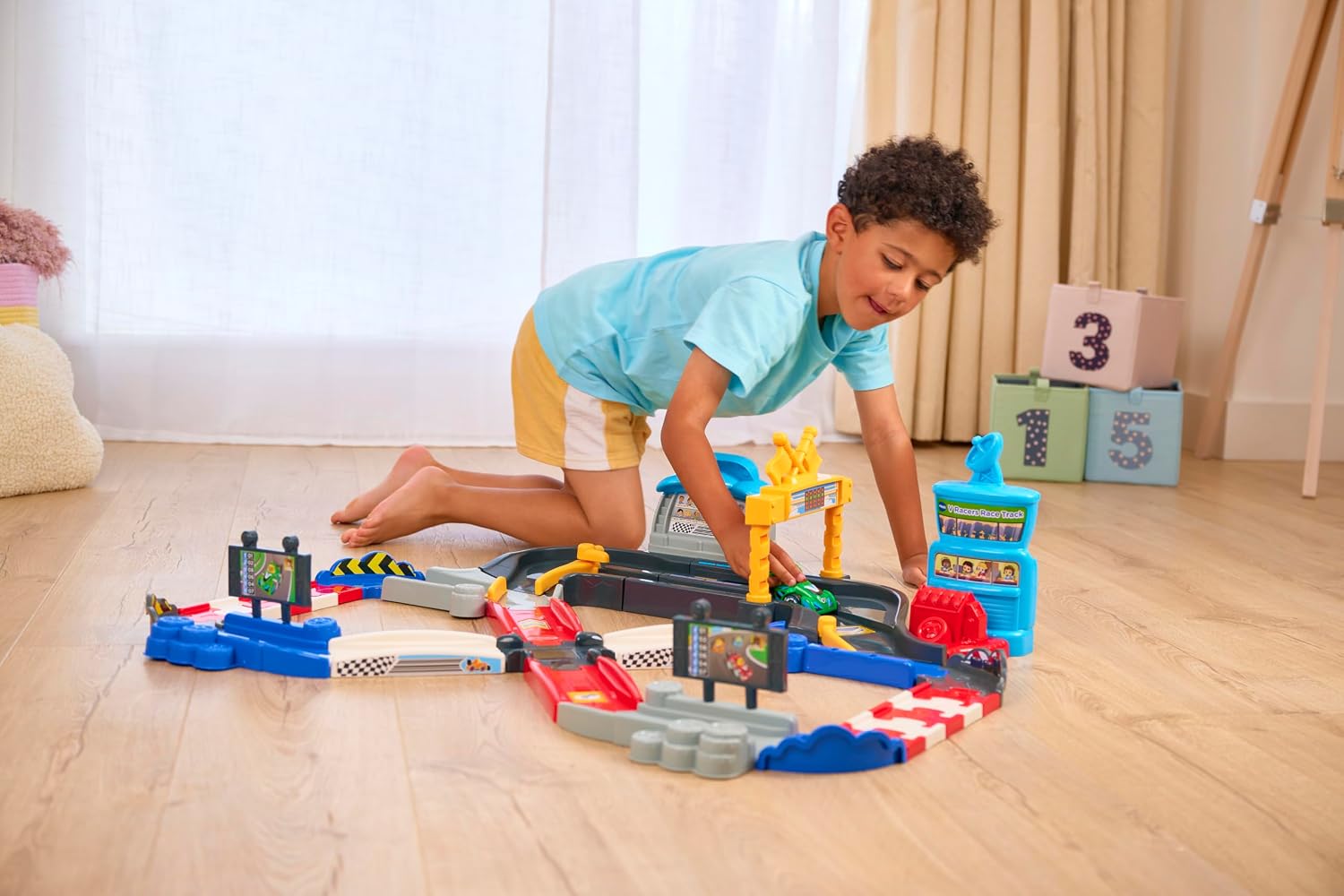 VTech Toot Toot V Racers Race Track Playset