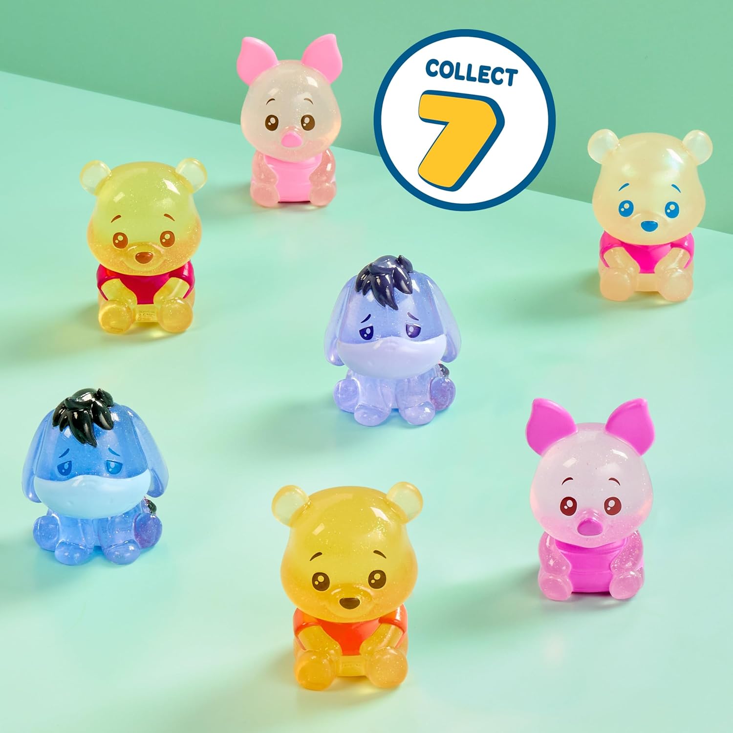 Winnie the Pooh Bear-Y Squishy Jelly Figure
