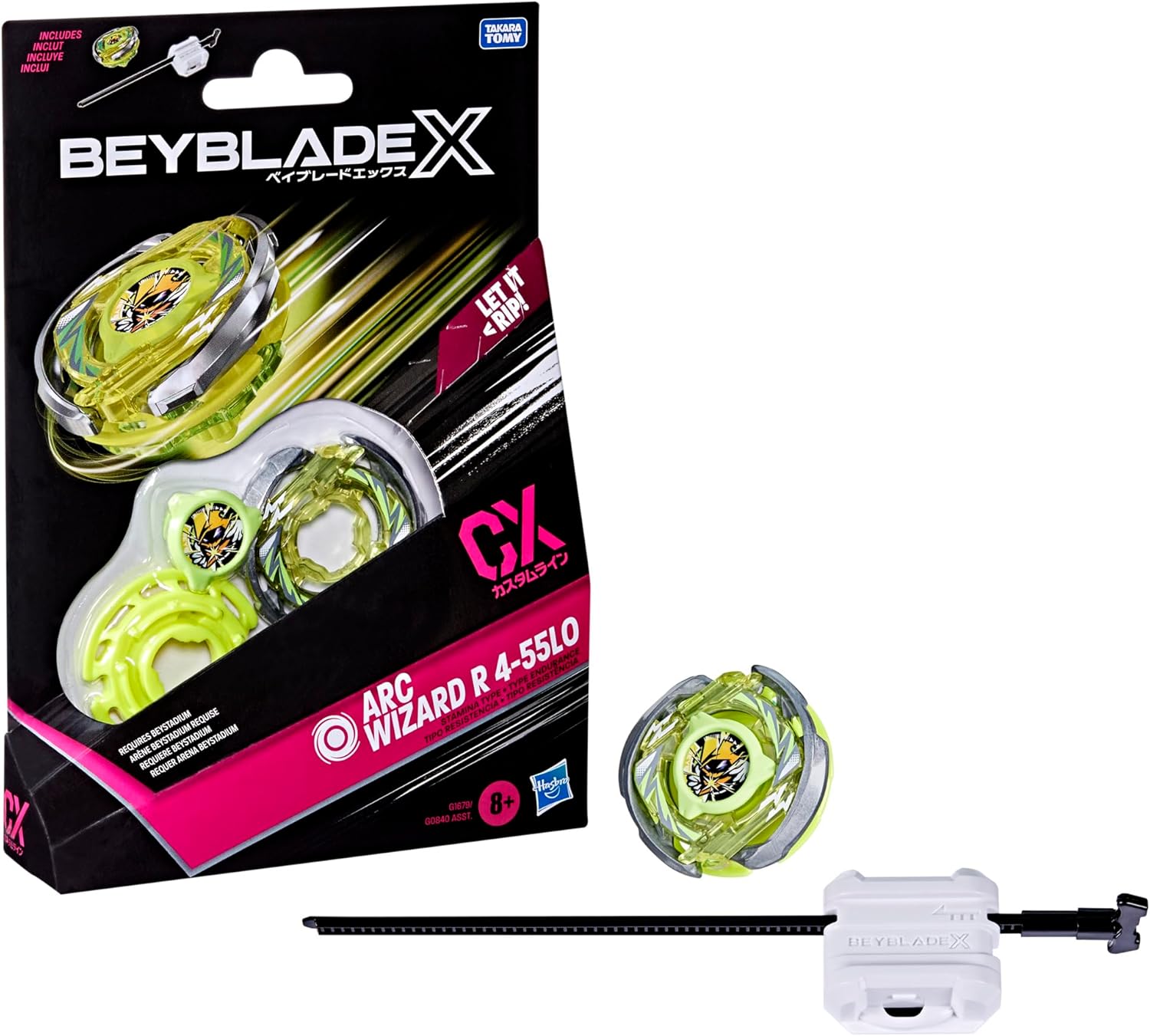 Beyblade X - Arc Wizard R 4-55LO CX Starter Pack