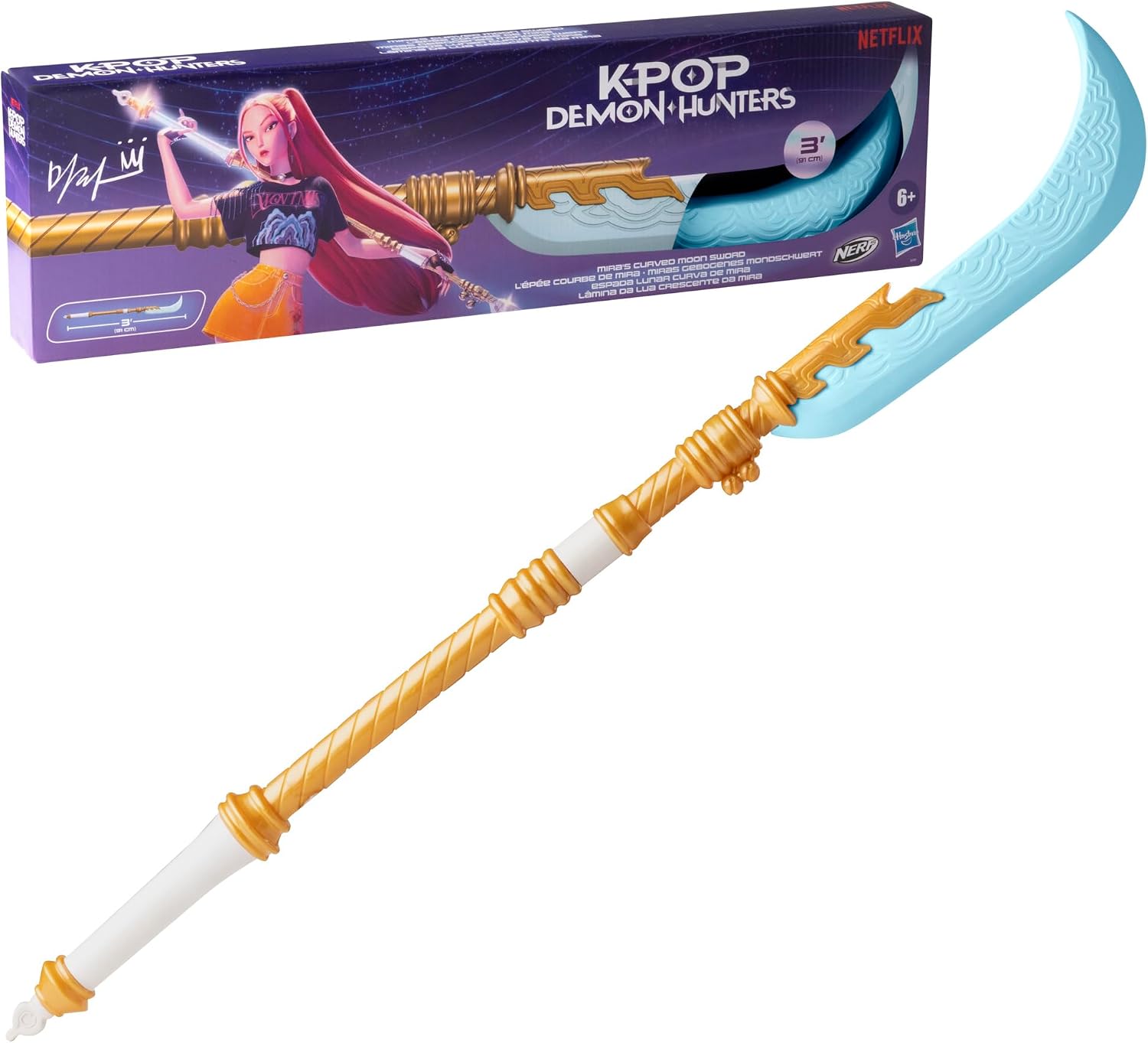 KPop Demon Hunters Miras Curved Moon Sword