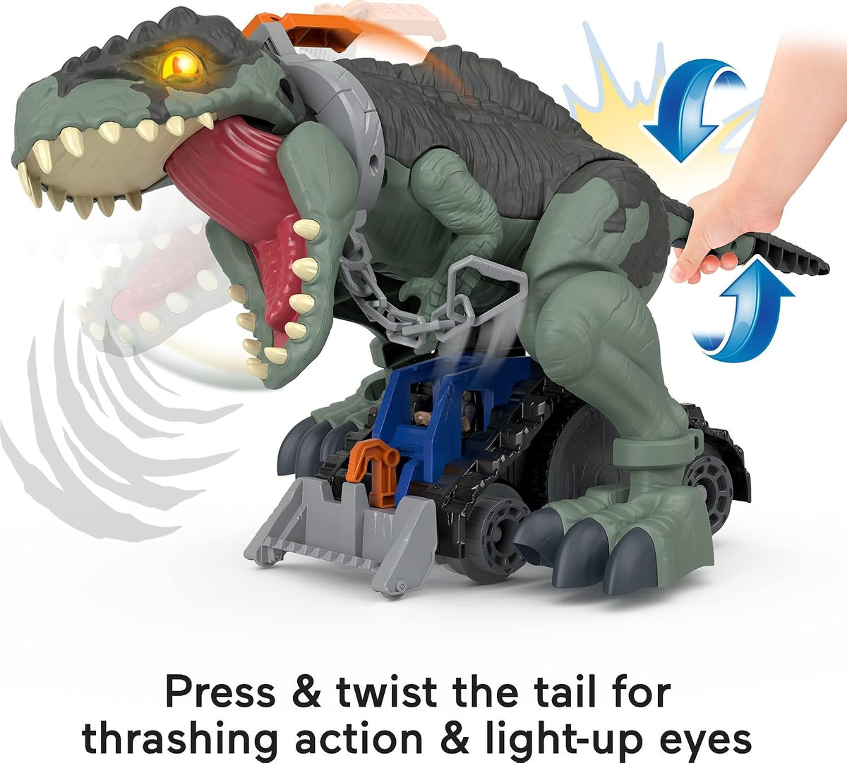 Imaginext Jurassic World 3 Mega Stomp & Rumble Dino