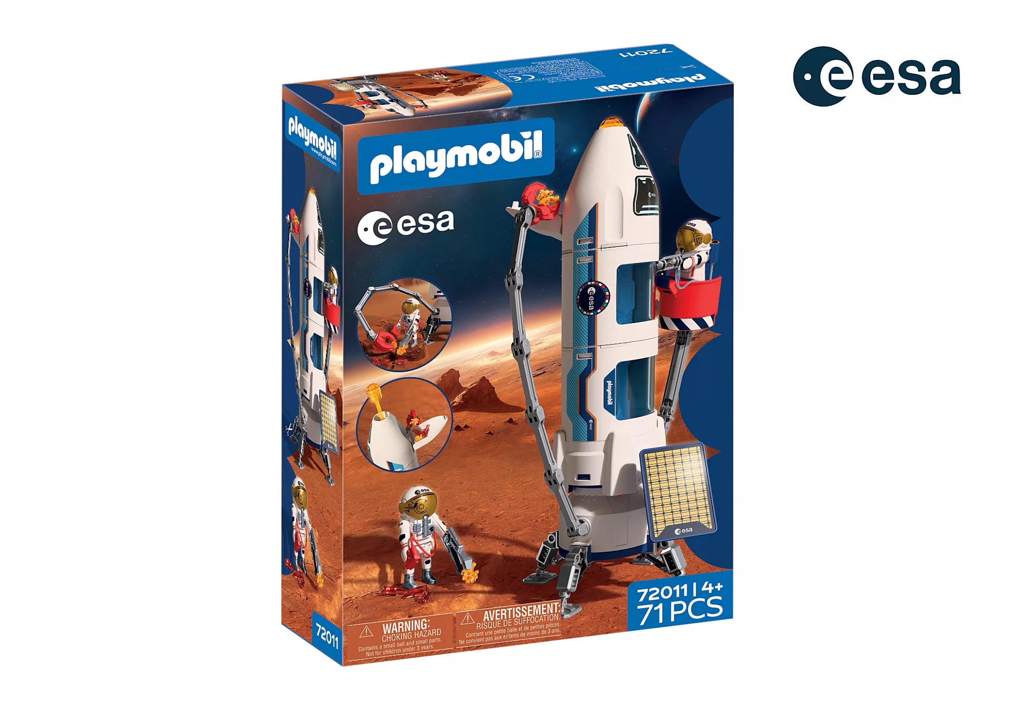 Playmobil ESA Mars Research Rocket Set