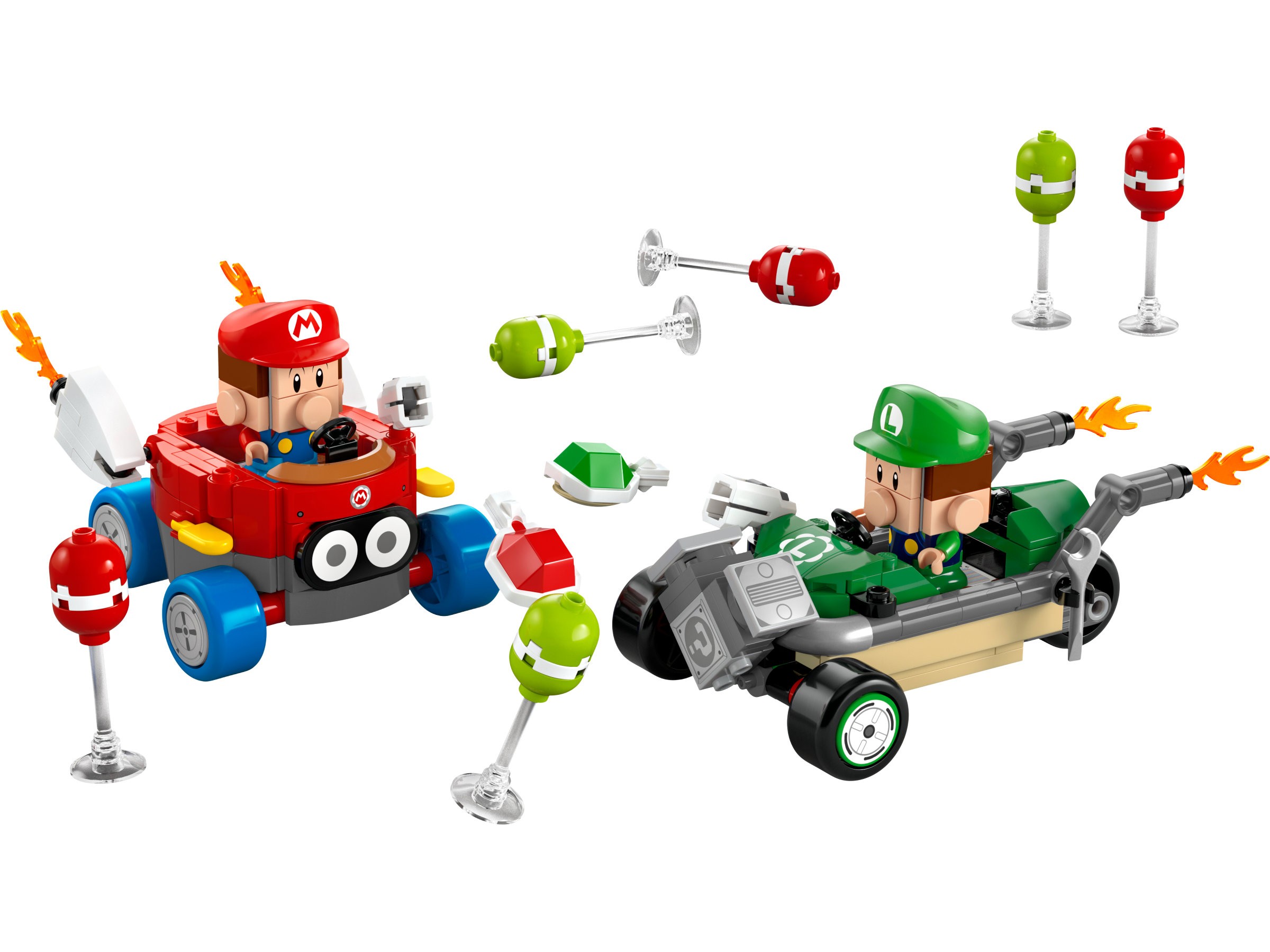 LEGO Super Mario 72034 Mario Kart™ – Baby Mario vs Baby Luigi