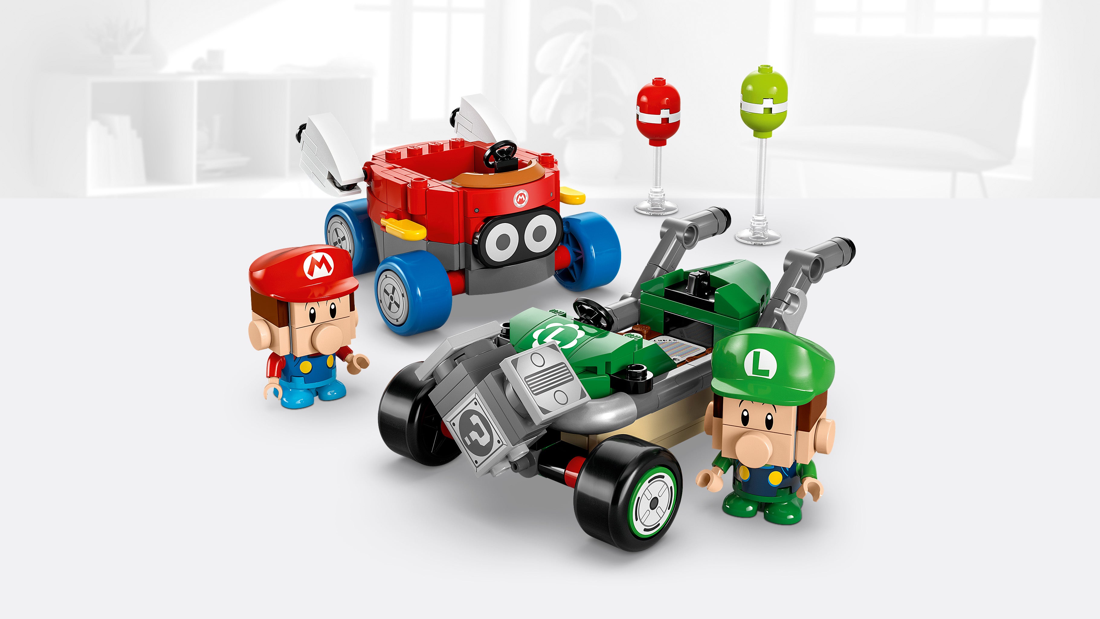 LEGO Super Mario 72034 Mario Kart™ – Baby Mario vs Baby Luigi