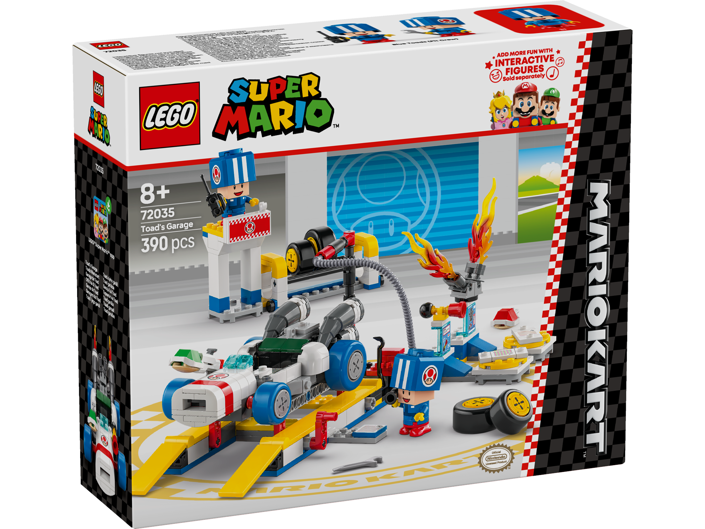 LEGO Super Mario 72035 Mario Kart™ – Toad's Garage