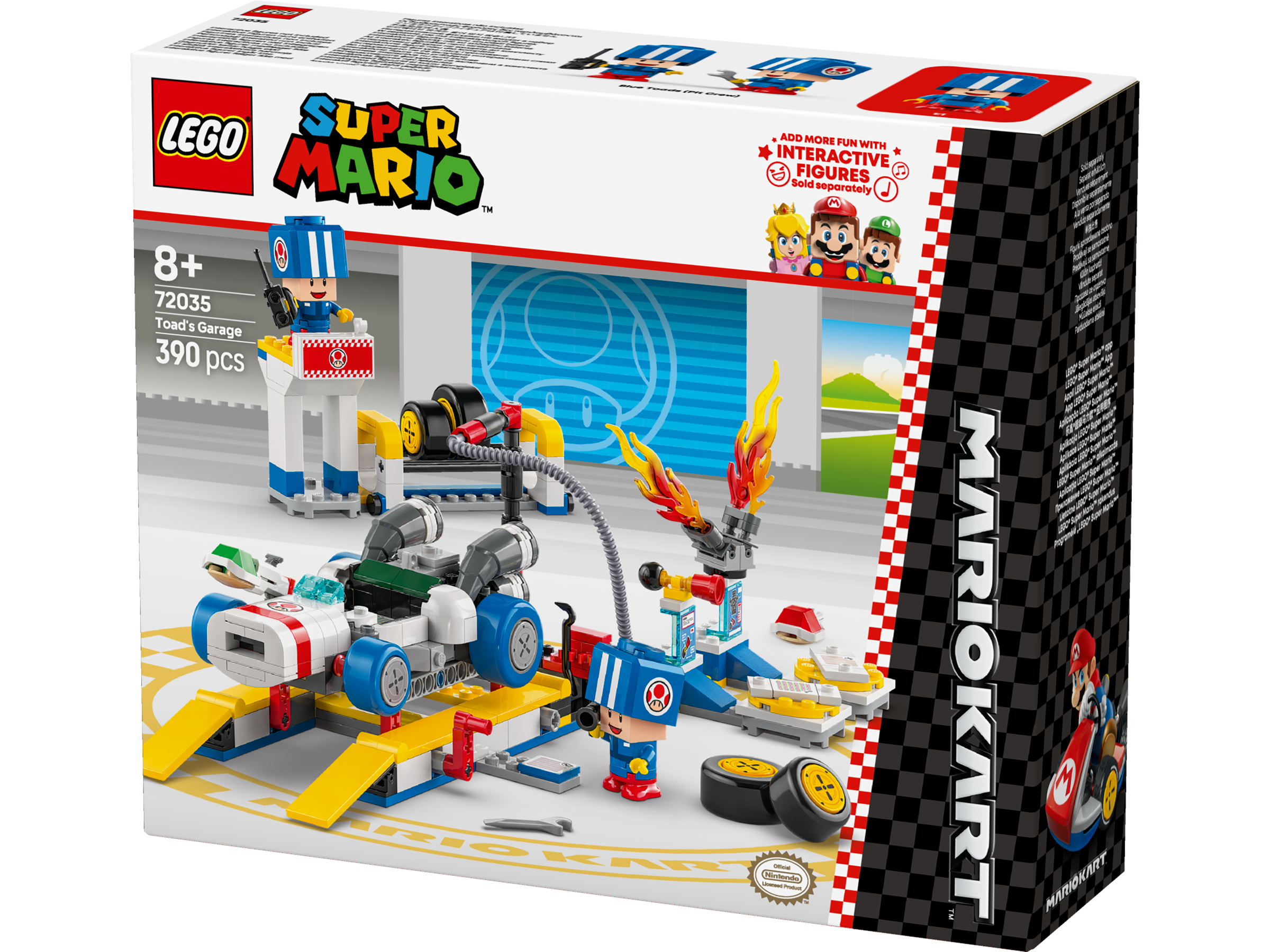 LEGO Super Mario 72035 Mario Kart™ – Toad's Garage