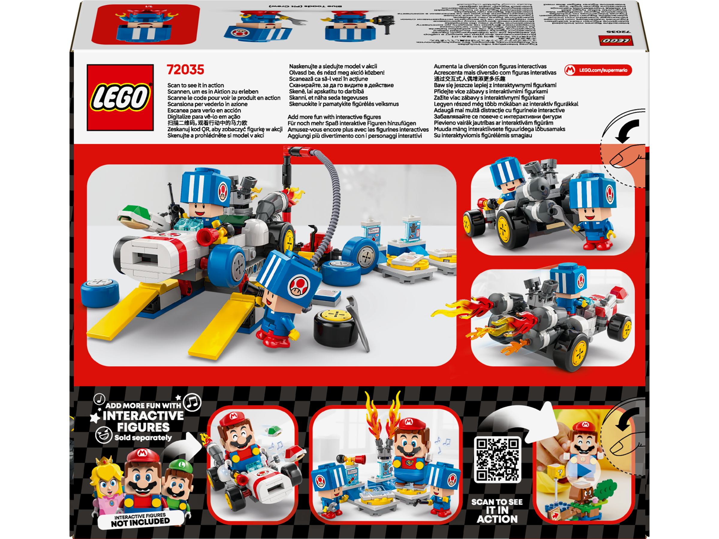 LEGO Super Mario 72035 Mario Kart™ – Toad's Garage