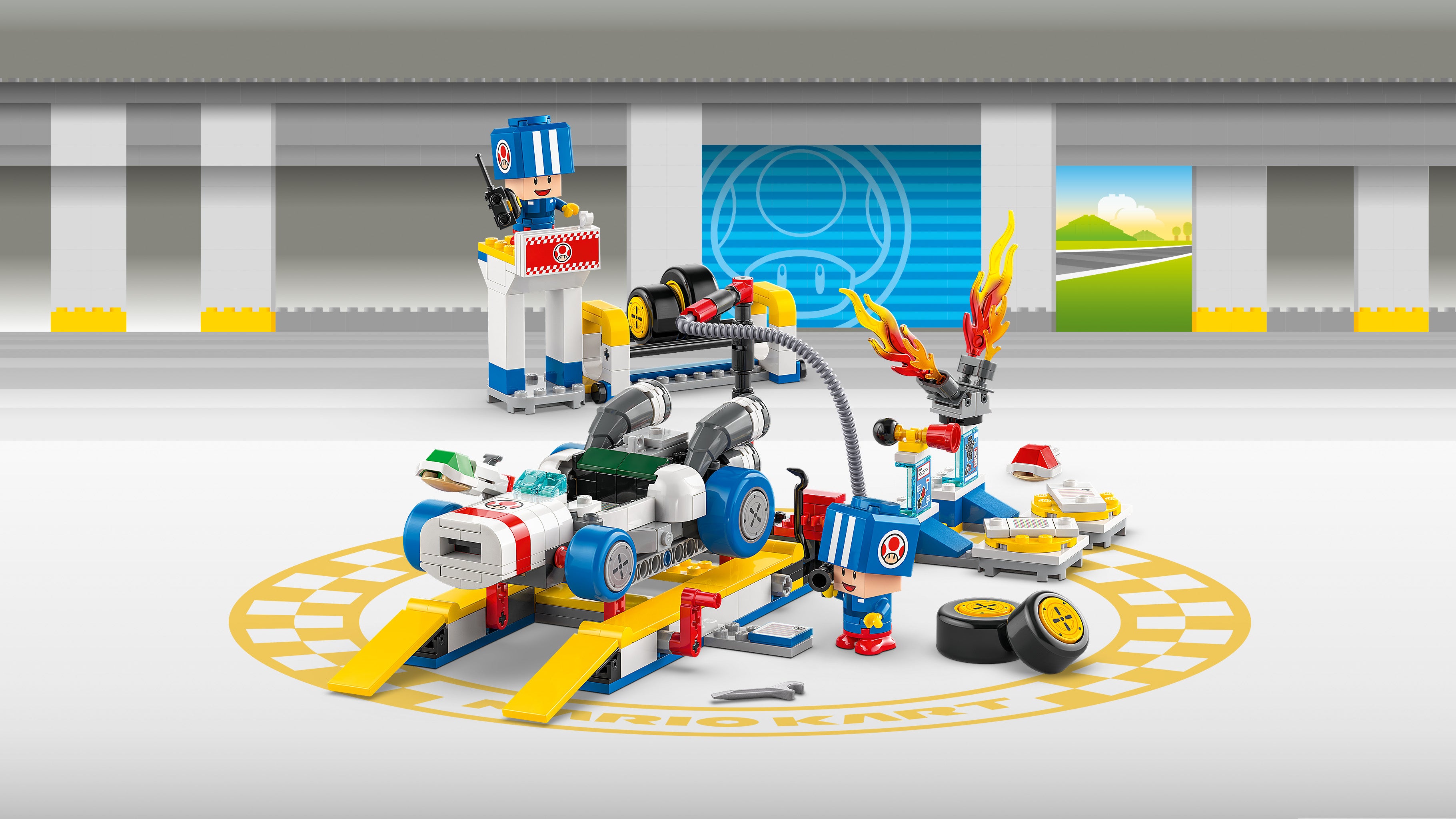 LEGO Super Mario 72035 Mario Kart™ – Toad's Garage