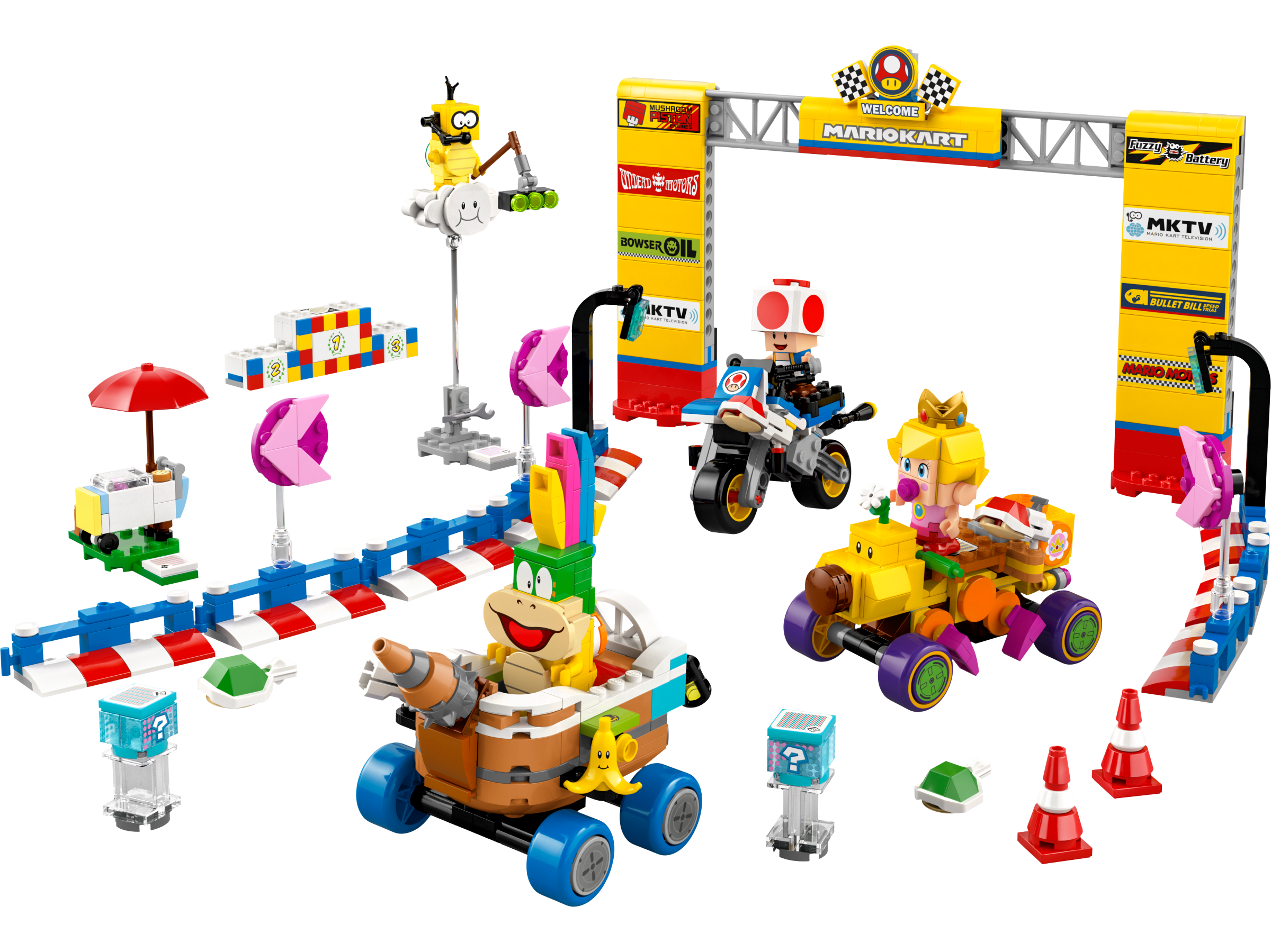 LEGO Super Mario 72036 Mario Kart™ – Baby Peach & Grand Prix Set