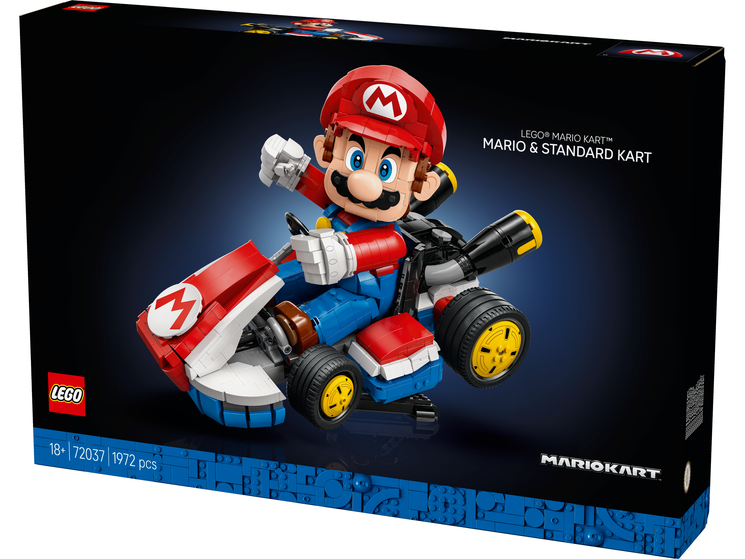 Lego 70237 Mario Kart™ – Mario & Standard Kart