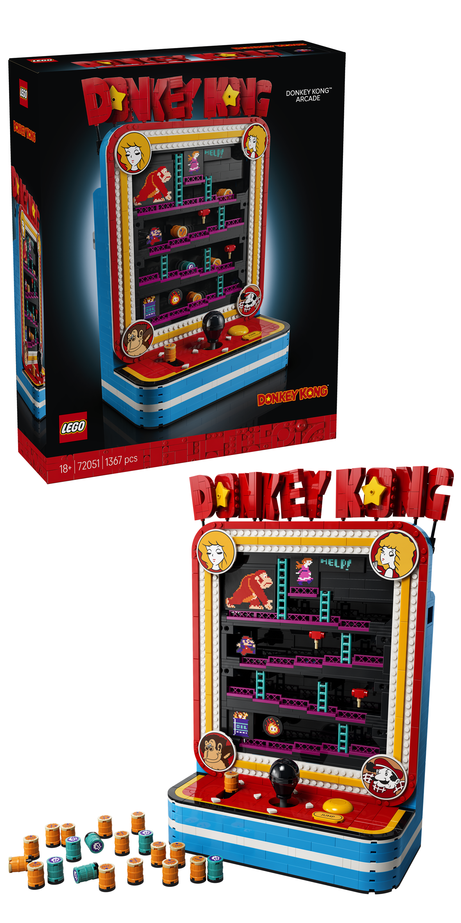 Lego 72051 Donkey Kong Arcade