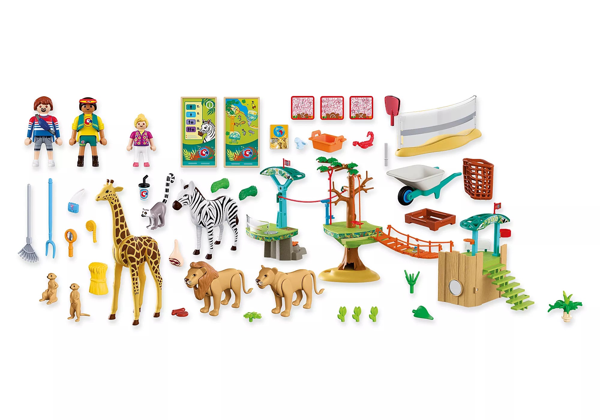 Playmobil Zoo Wilderness Climbing Park Playset