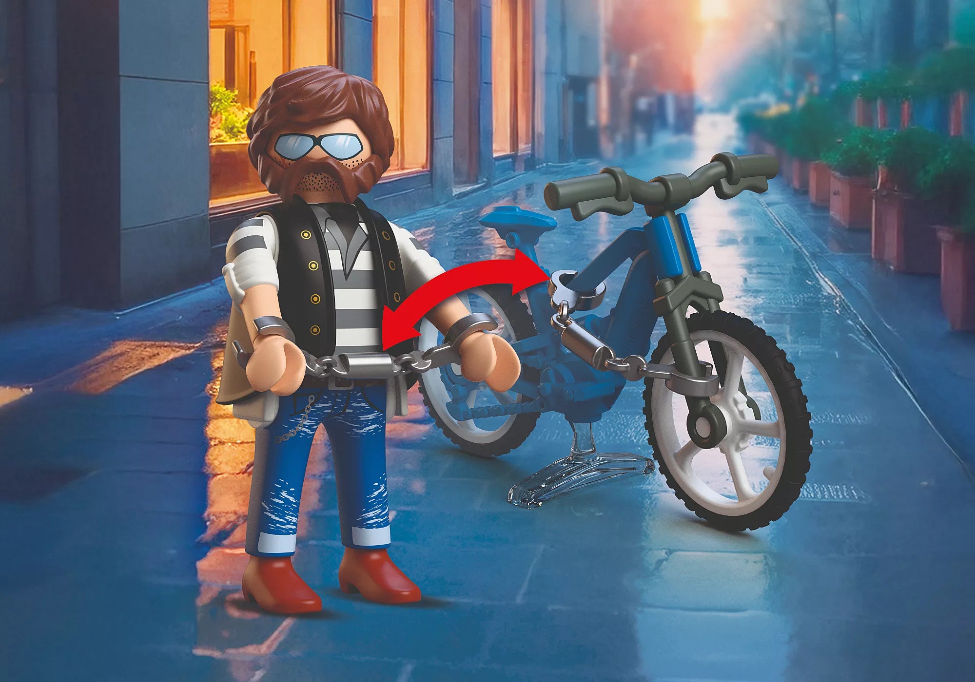 Playmobil Police Bicycle Theft Set