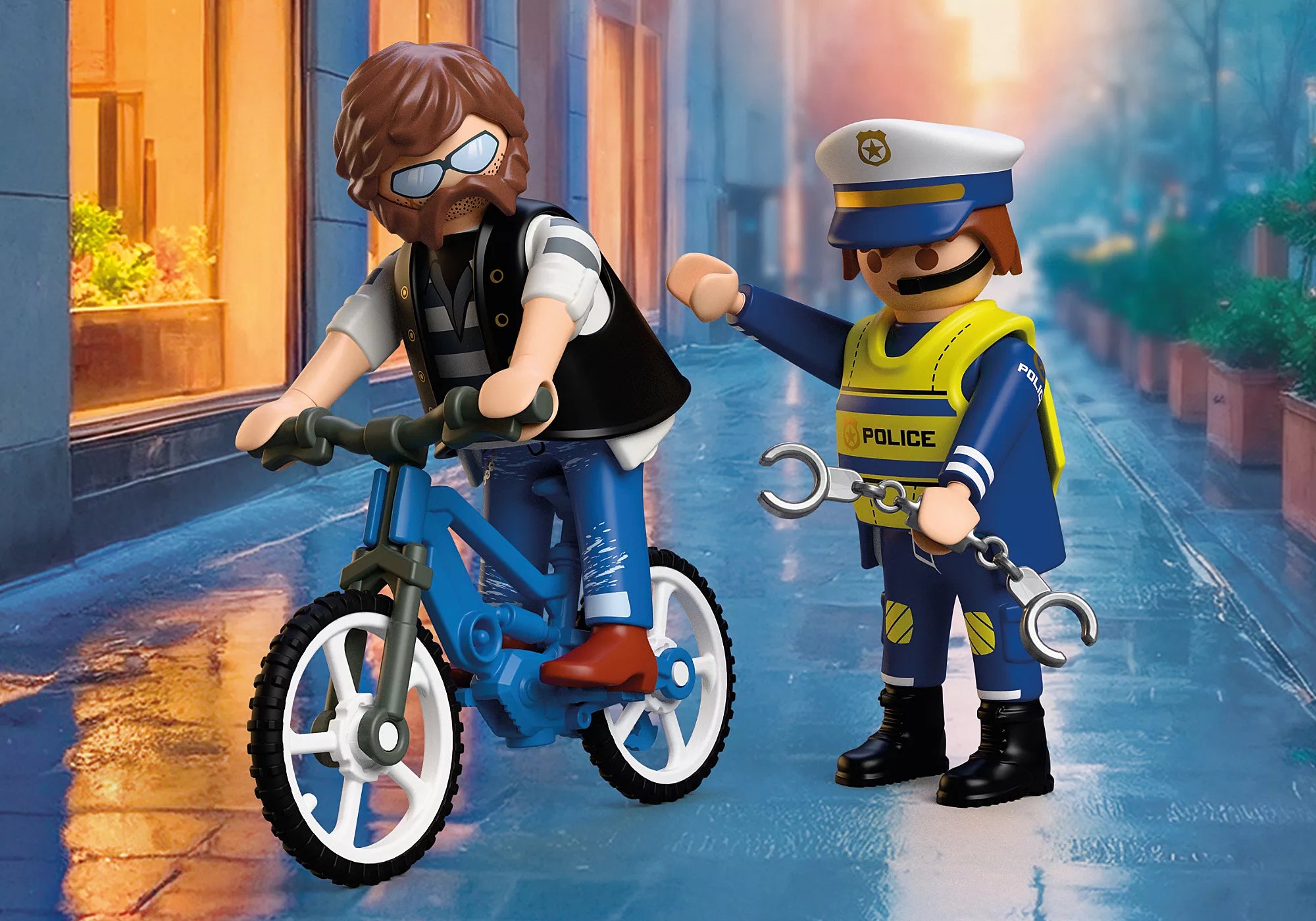 Playmobil Police Bicycle Theft Set