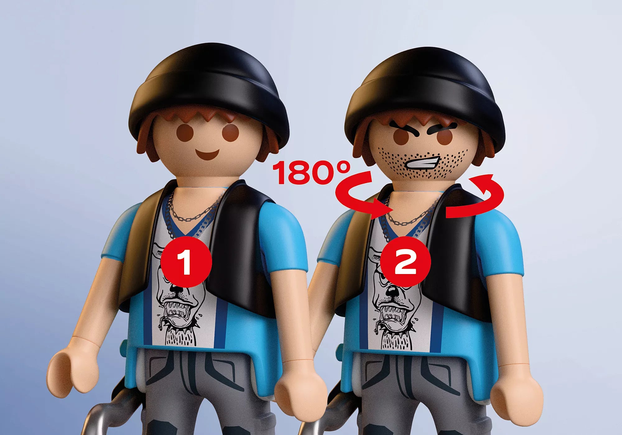 Playmobil Police Motercycle Chase Set