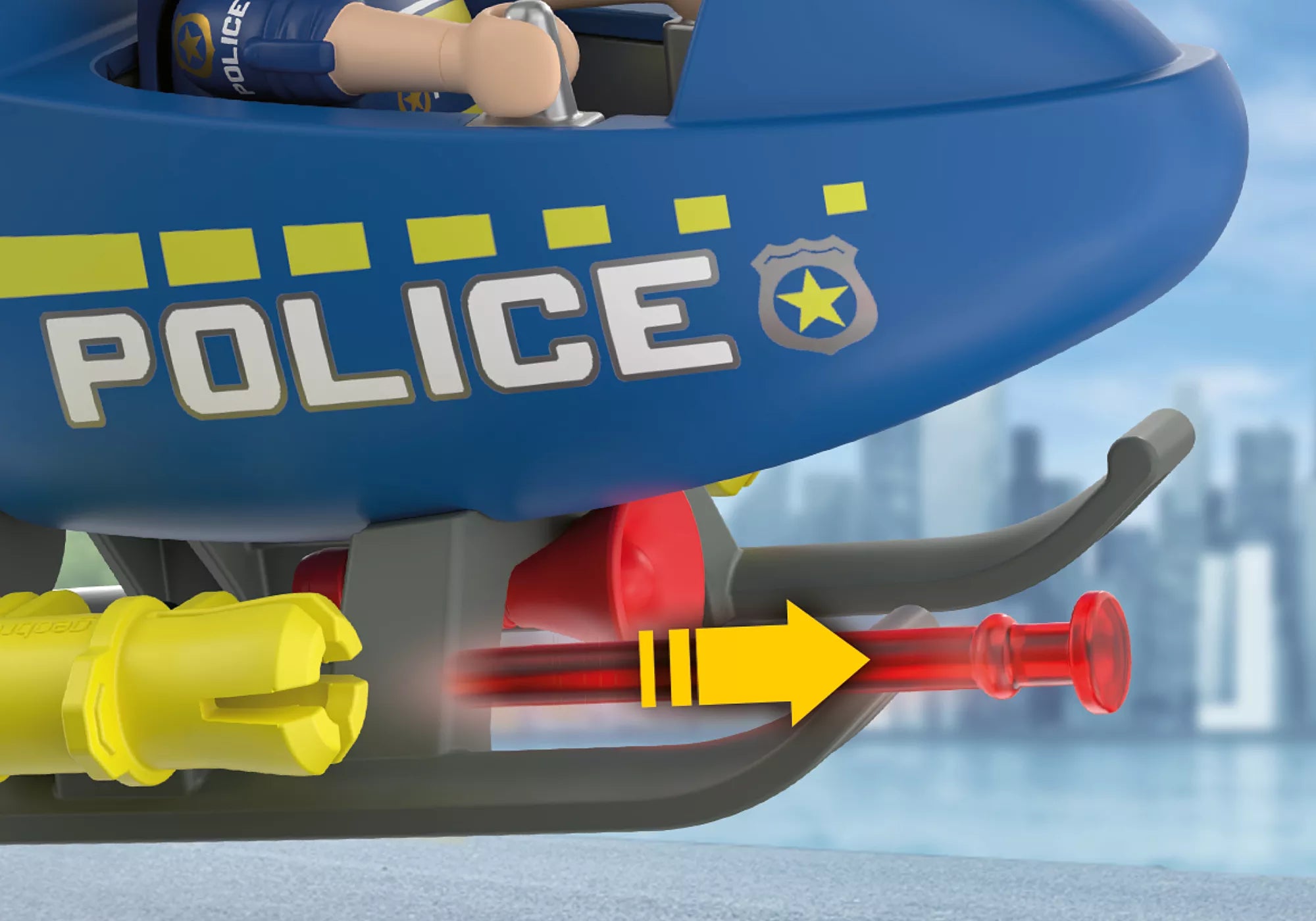 Playmobil Police Helicopter Set