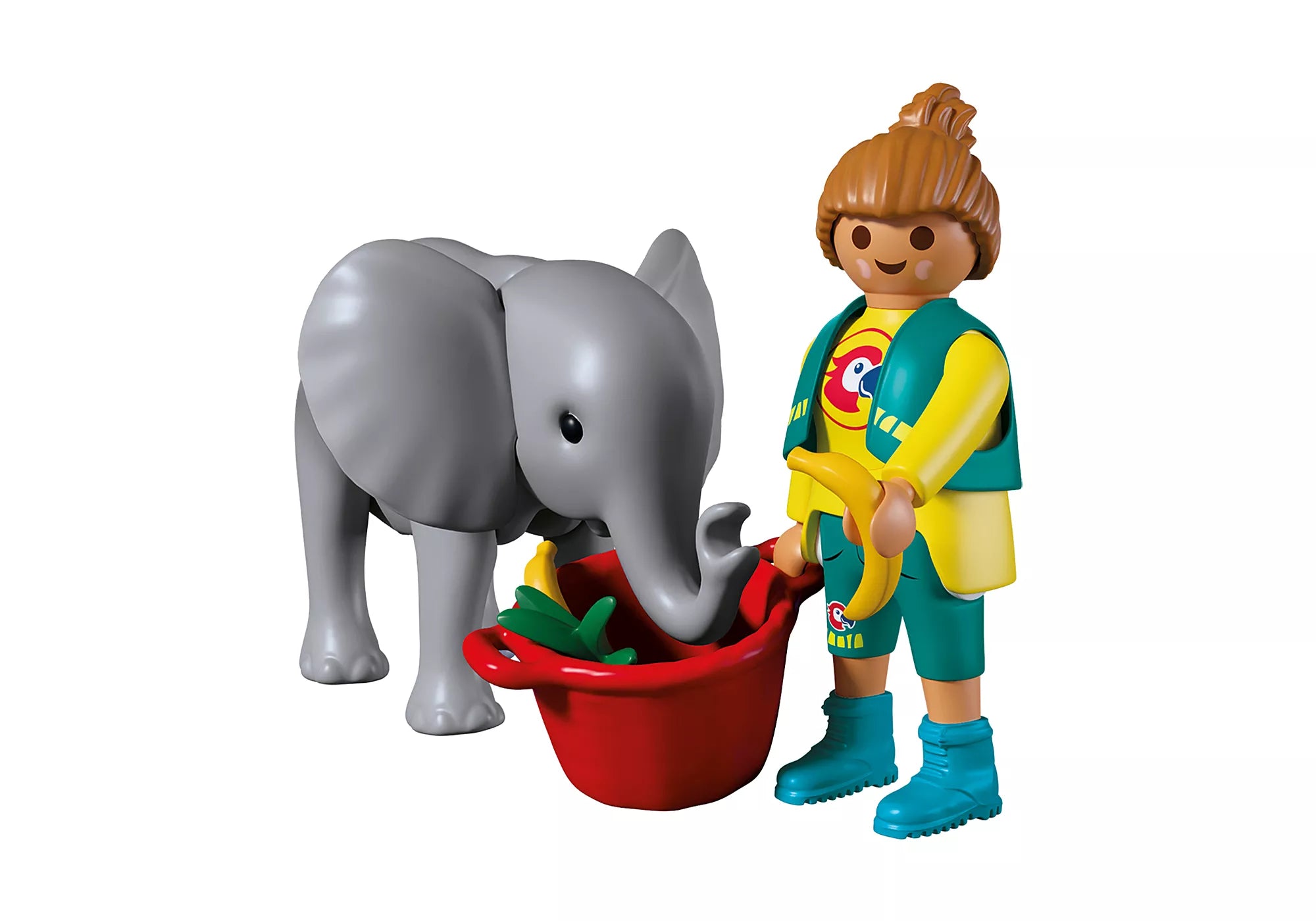 Playmobil Zoo Elephant & Zookeeper Playset