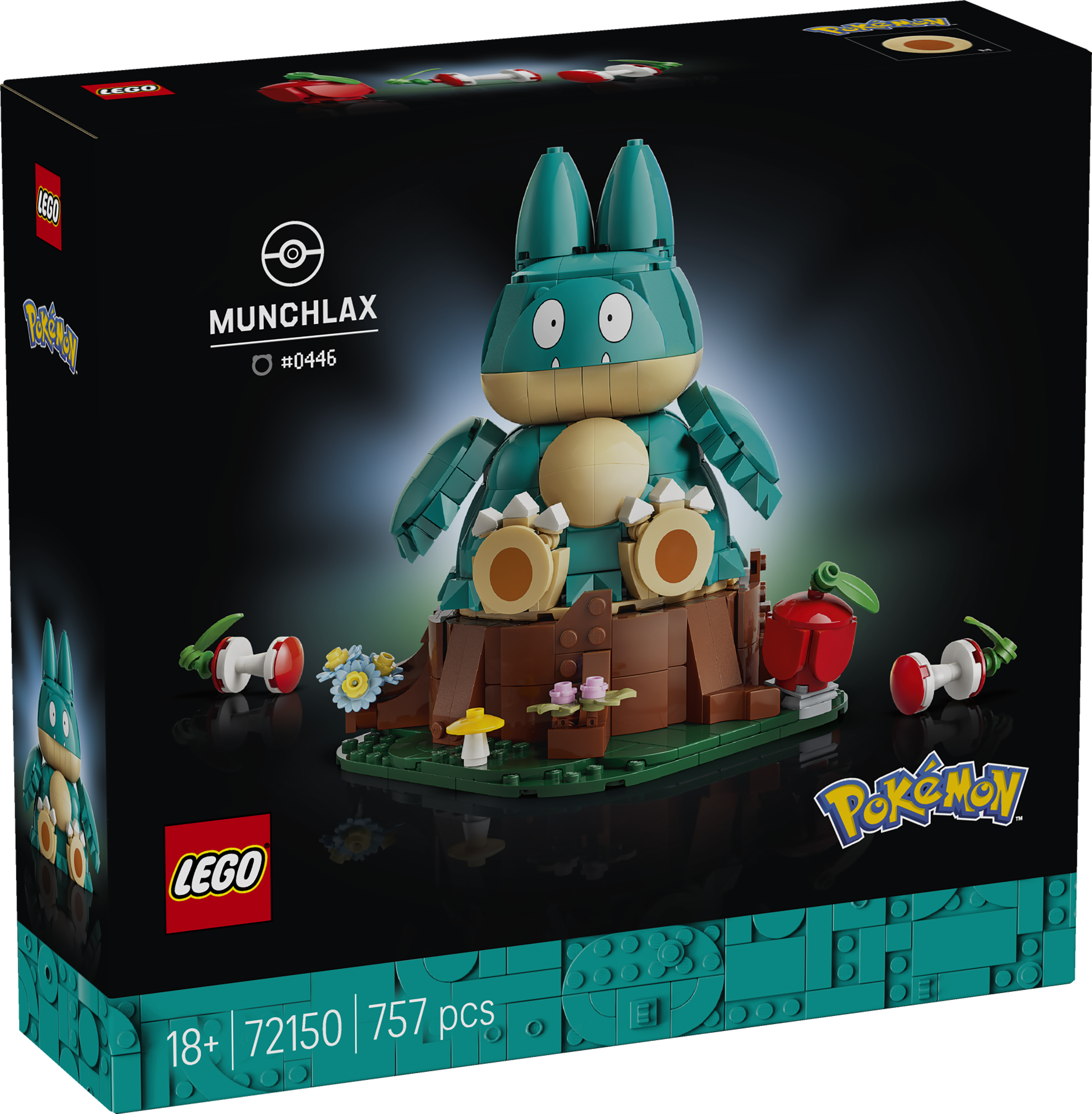 Lego 72150 Pokemon Munchlax Set