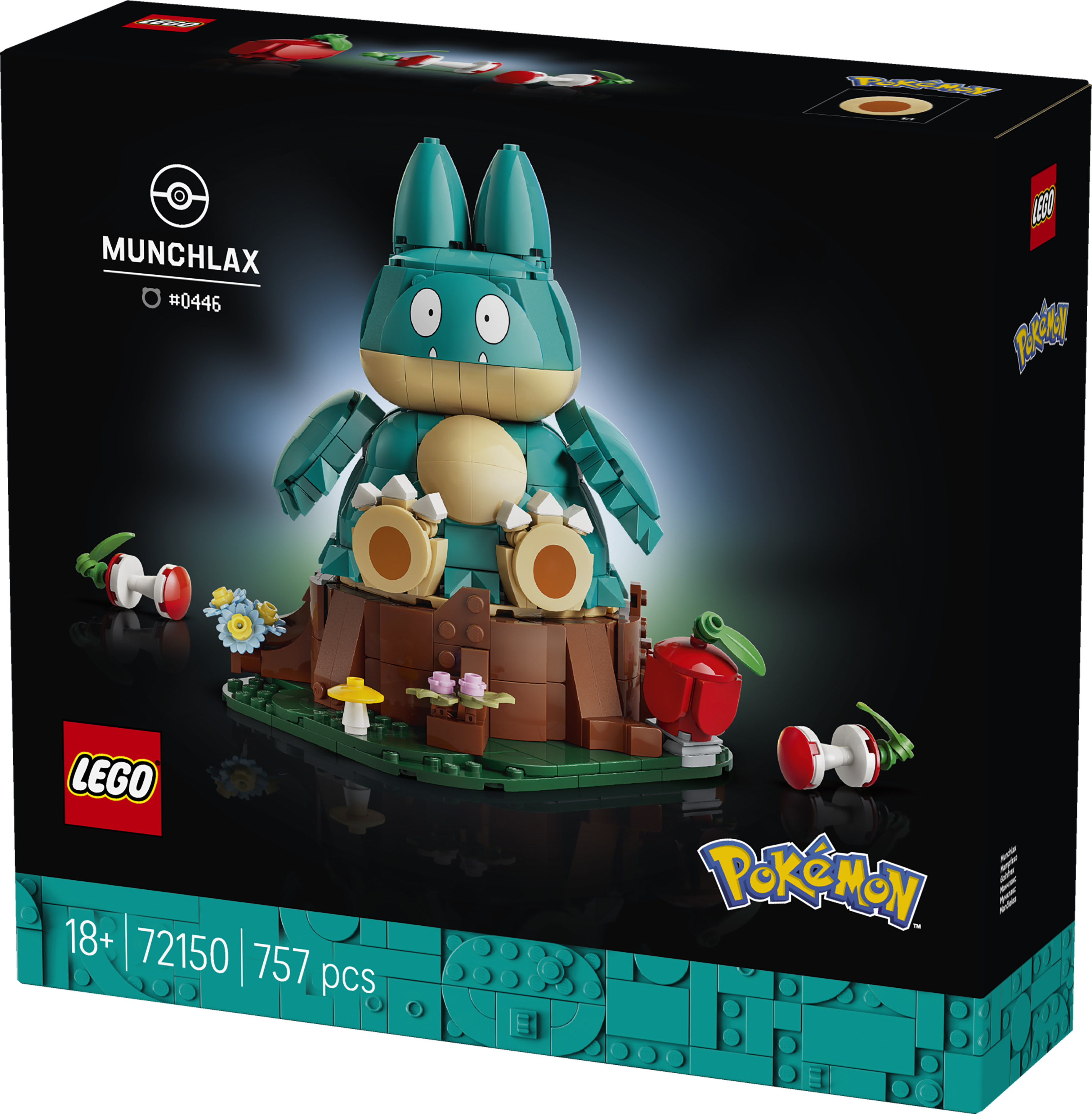 Lego 72150 Pokemon Munchlax Set