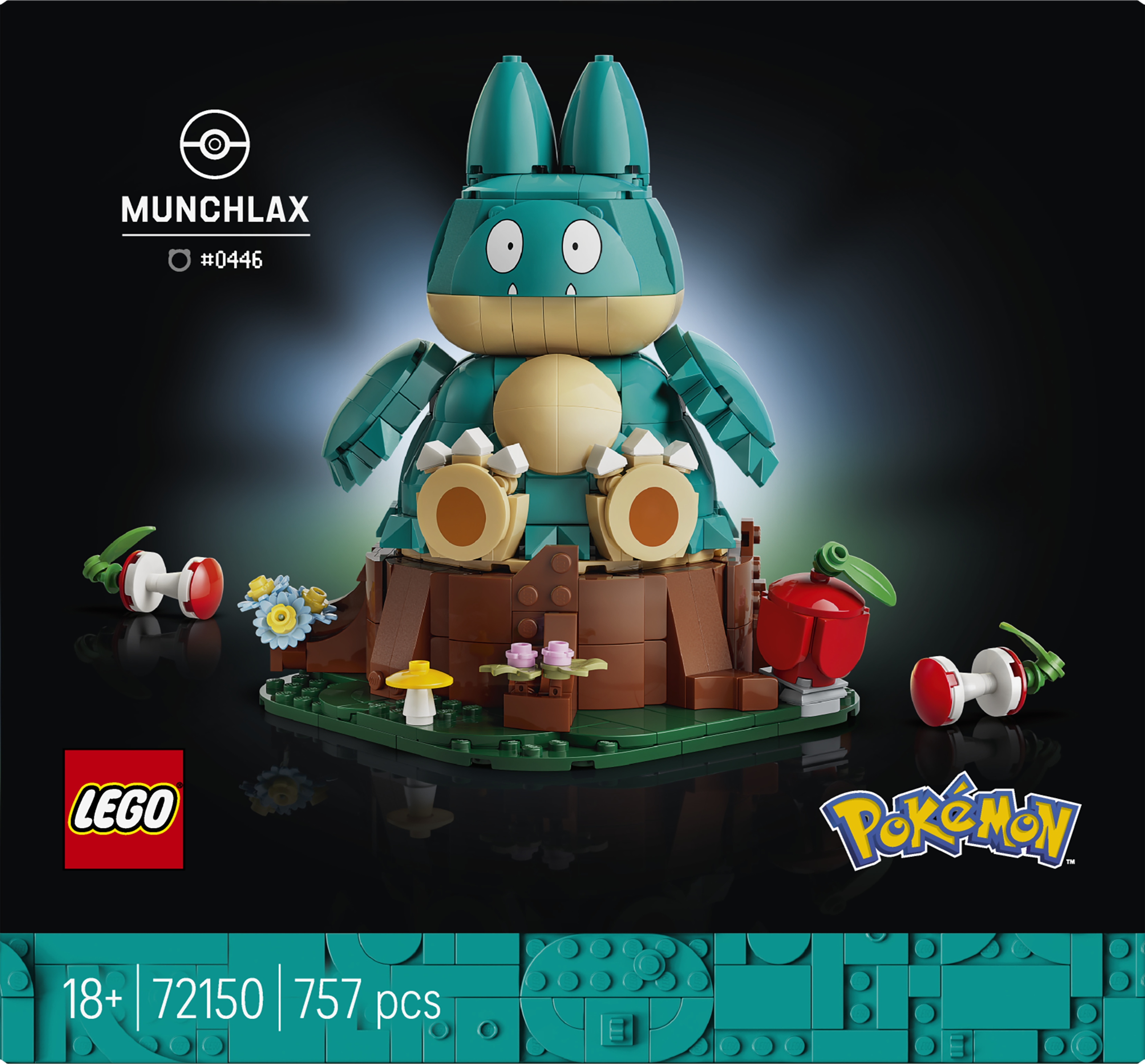 Lego 72150 Pokemon Munchlax Set