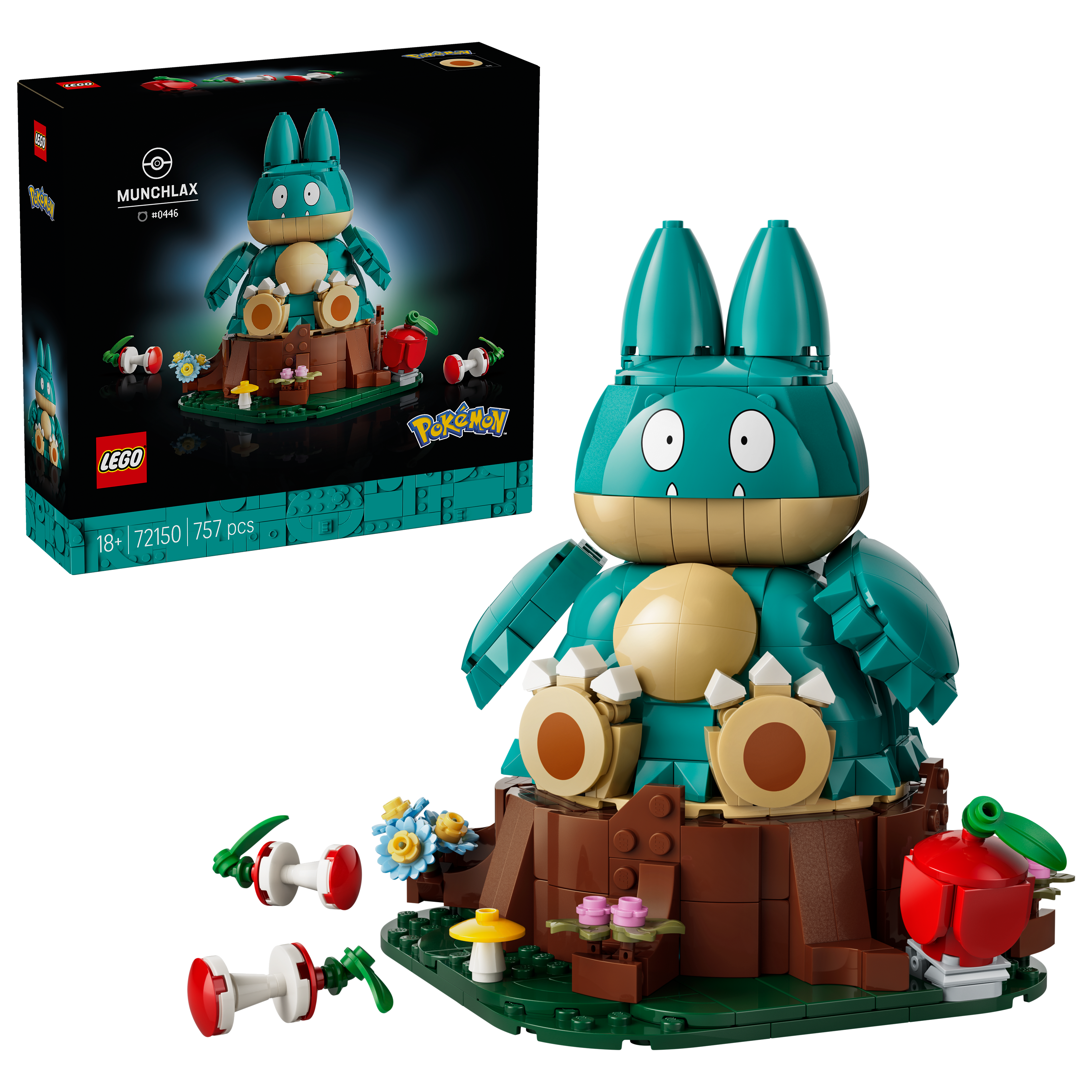 Lego 72150 Pokemon Munchlax Set