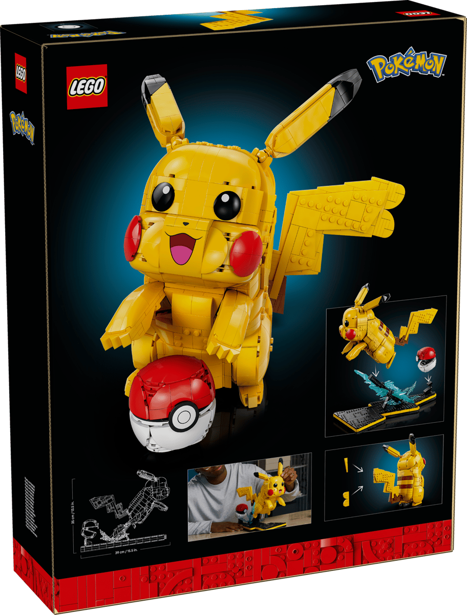 Lego 72152 Pokémon Pikachu and Poké Ball