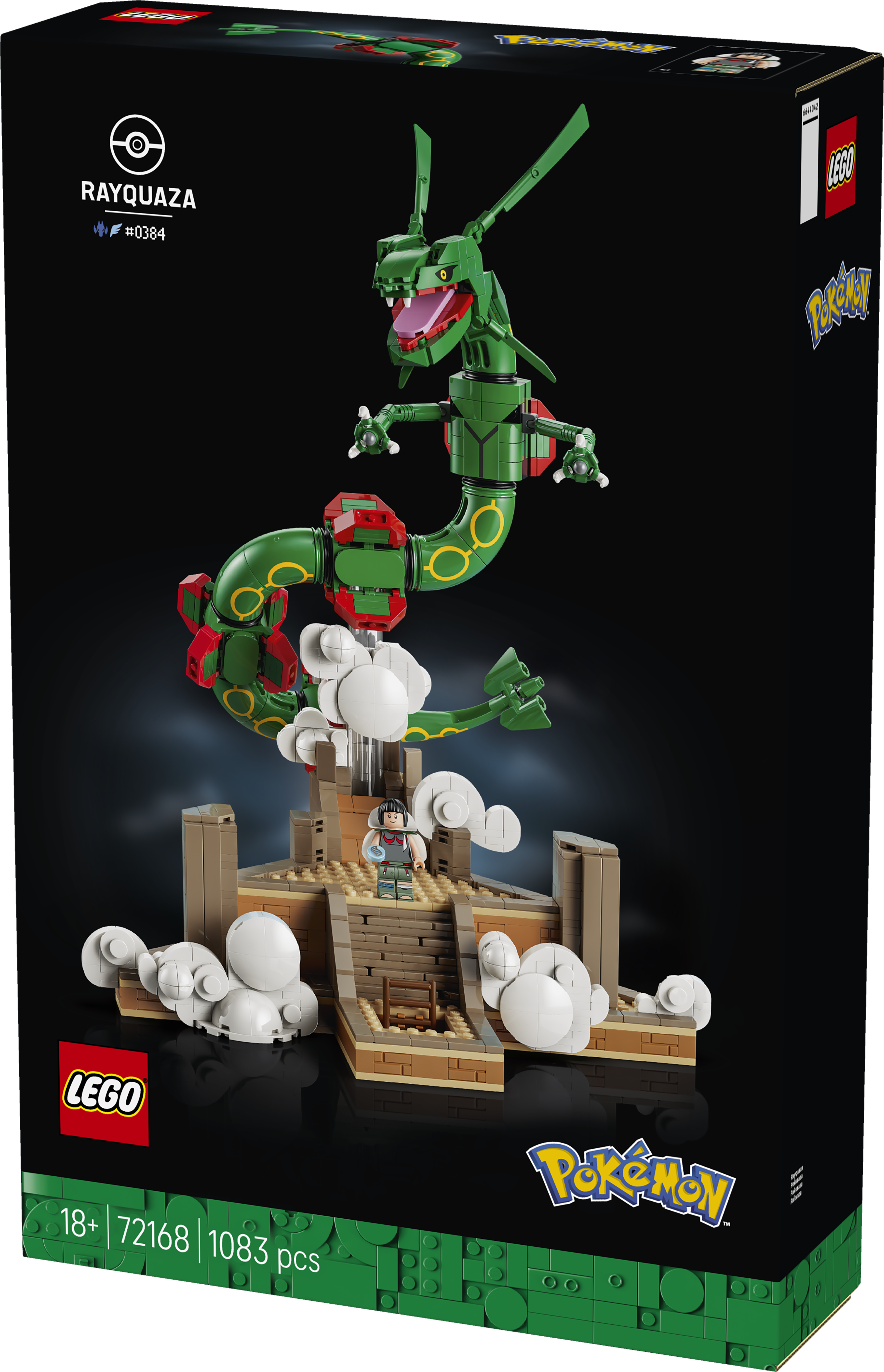 Lego 72168 Pokemon Rayquaza Set
