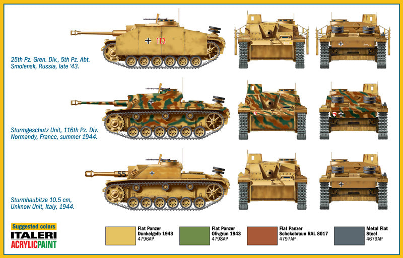 Italeri Sd.Kfz.142/1 Sturmgeschutz
