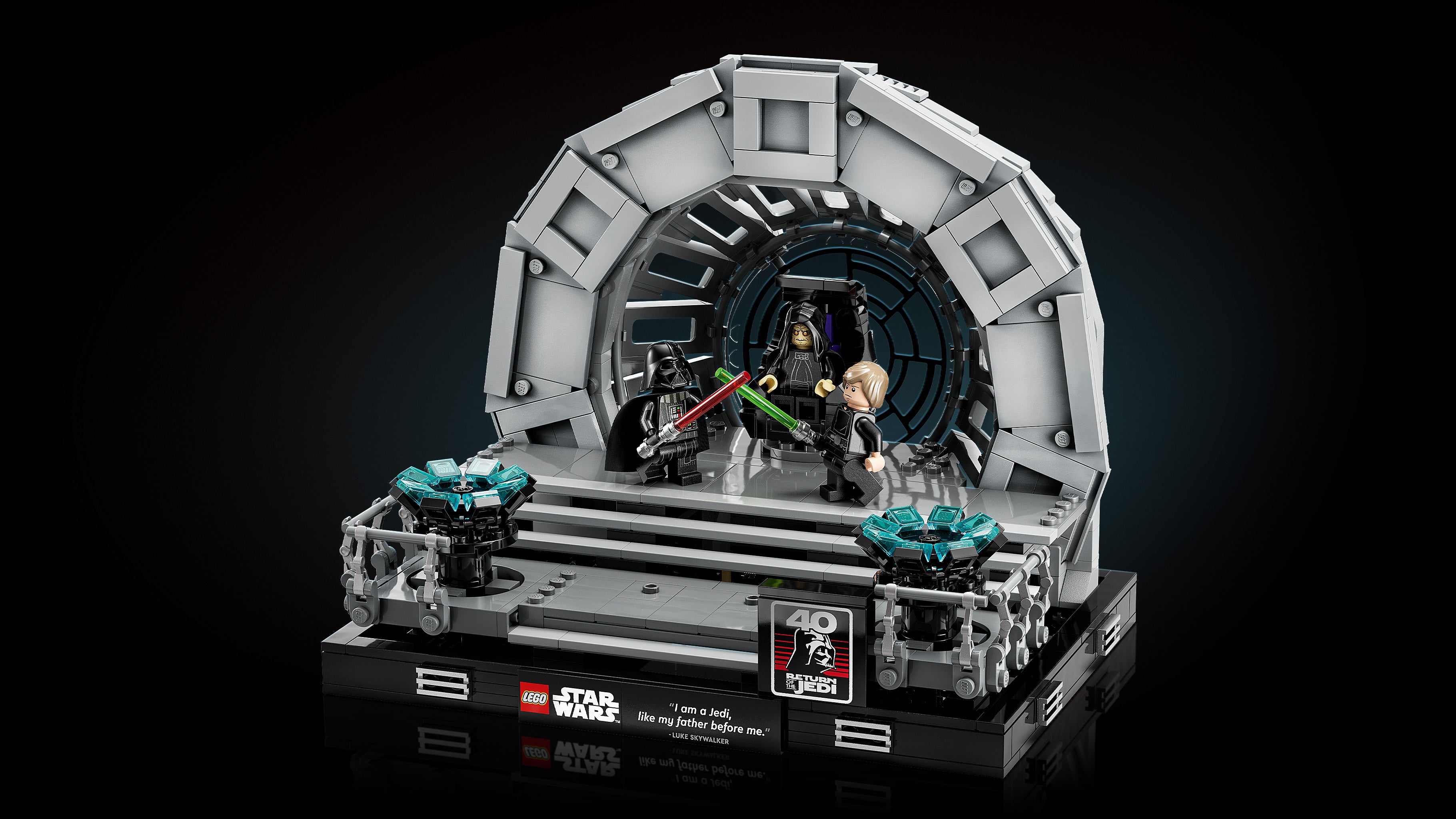 Star wars lego throne hot sale room