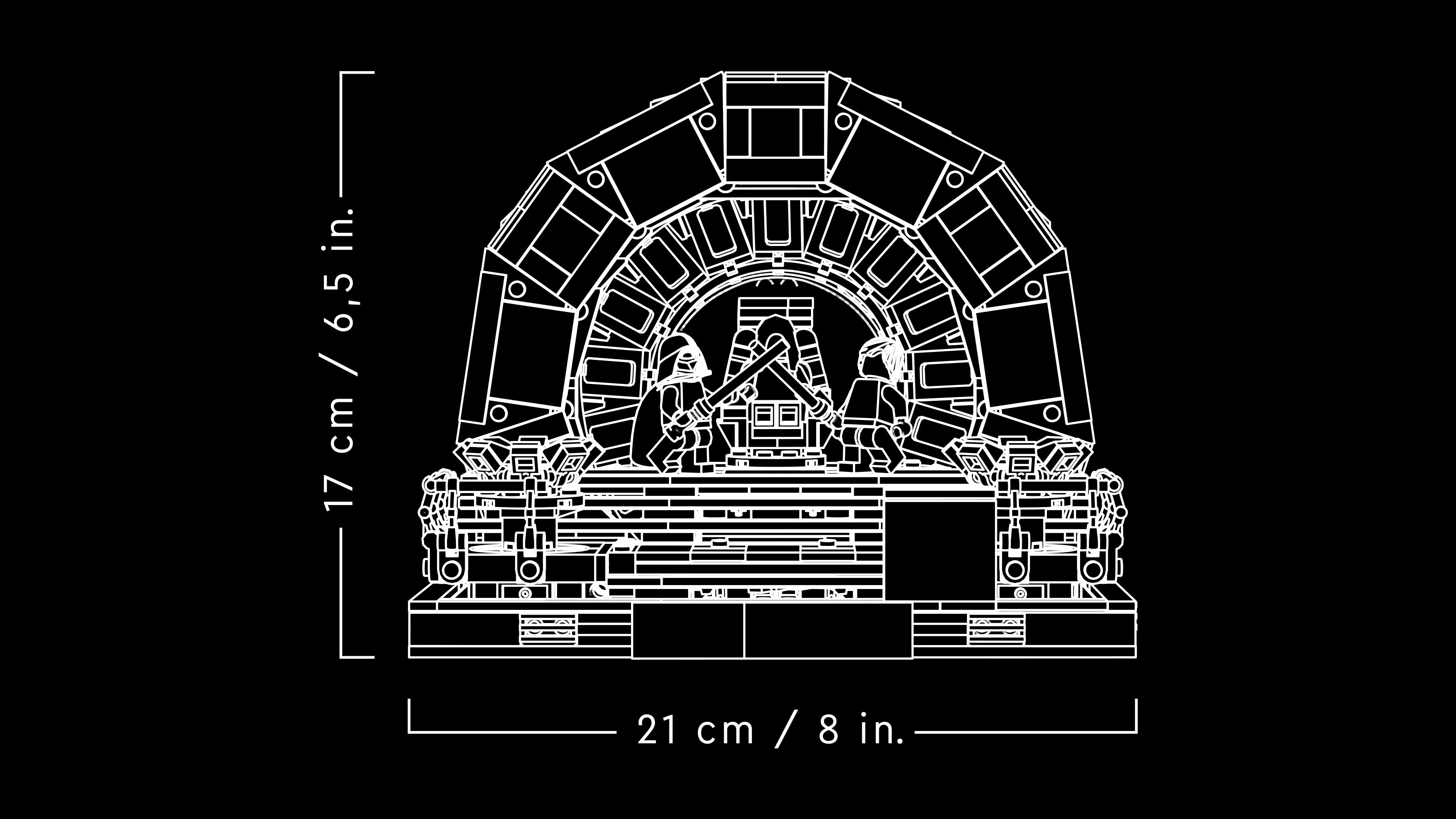 Lego 75352 Star Wars Emperors Throne Room™ Diorama