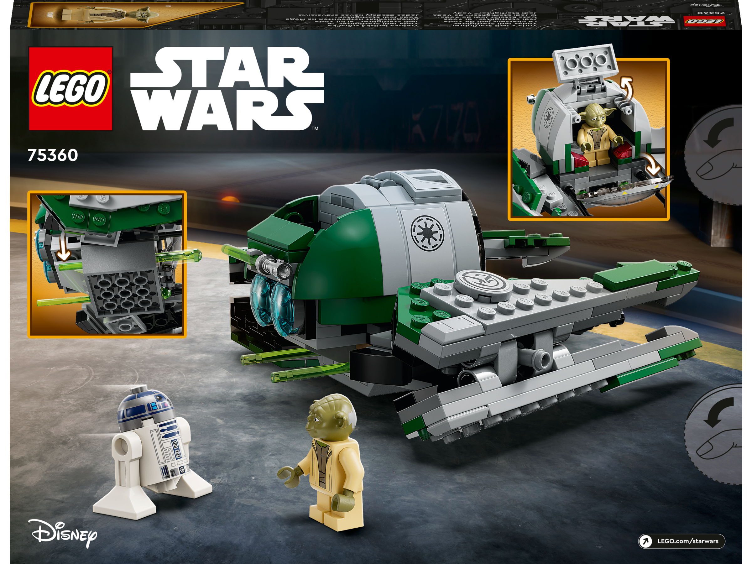 Lego 75360 Yodas Jedi Starfighter