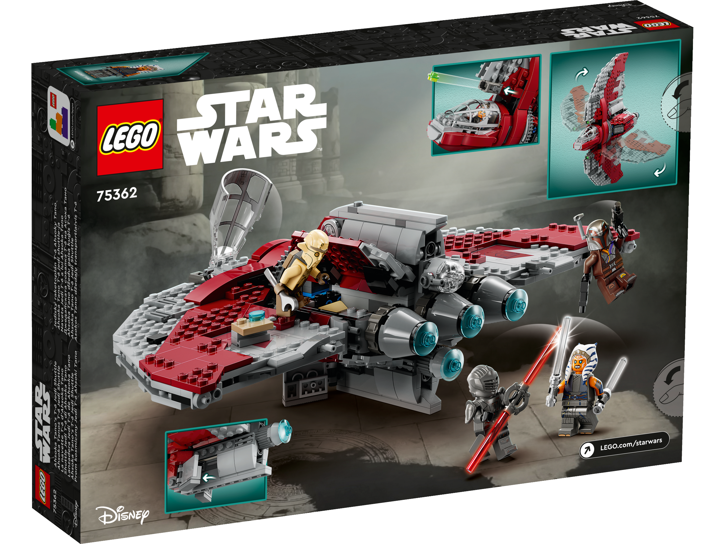 Lego 75362 Ahsoka Tanos T-6 Jedi Ship