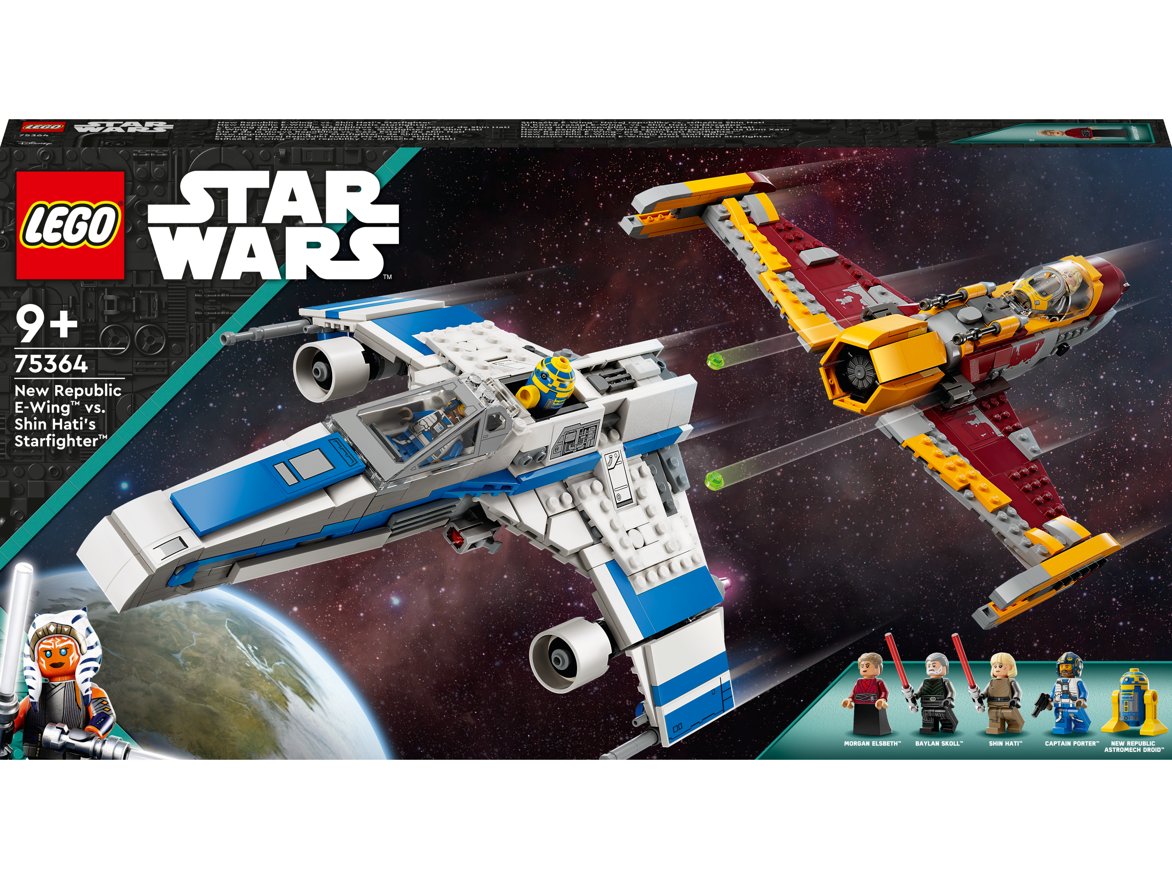 Lego 75364 New Republic E-Wing vs Shin Hati