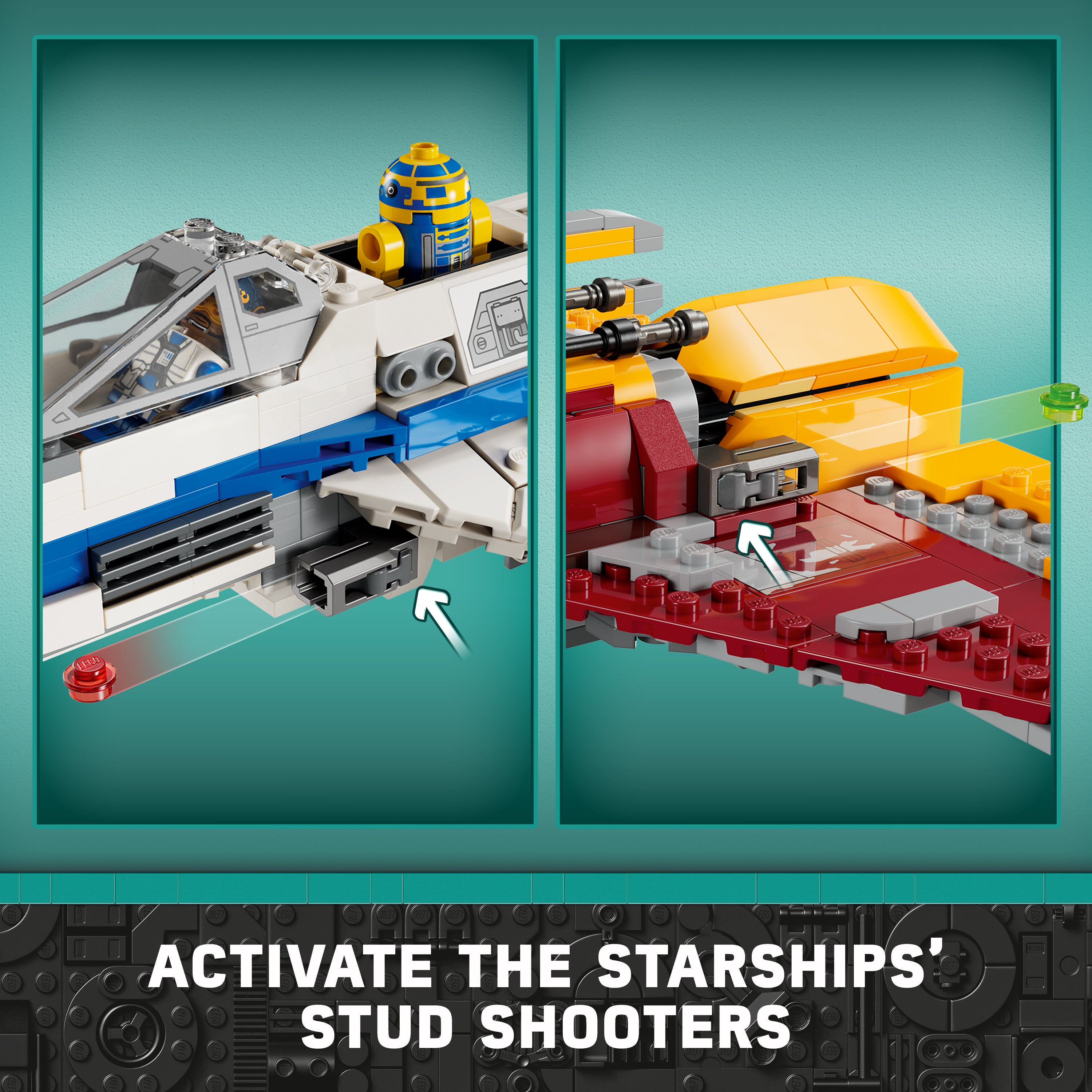 Lego 75364 New Republic E-Wing vs Shin Hati