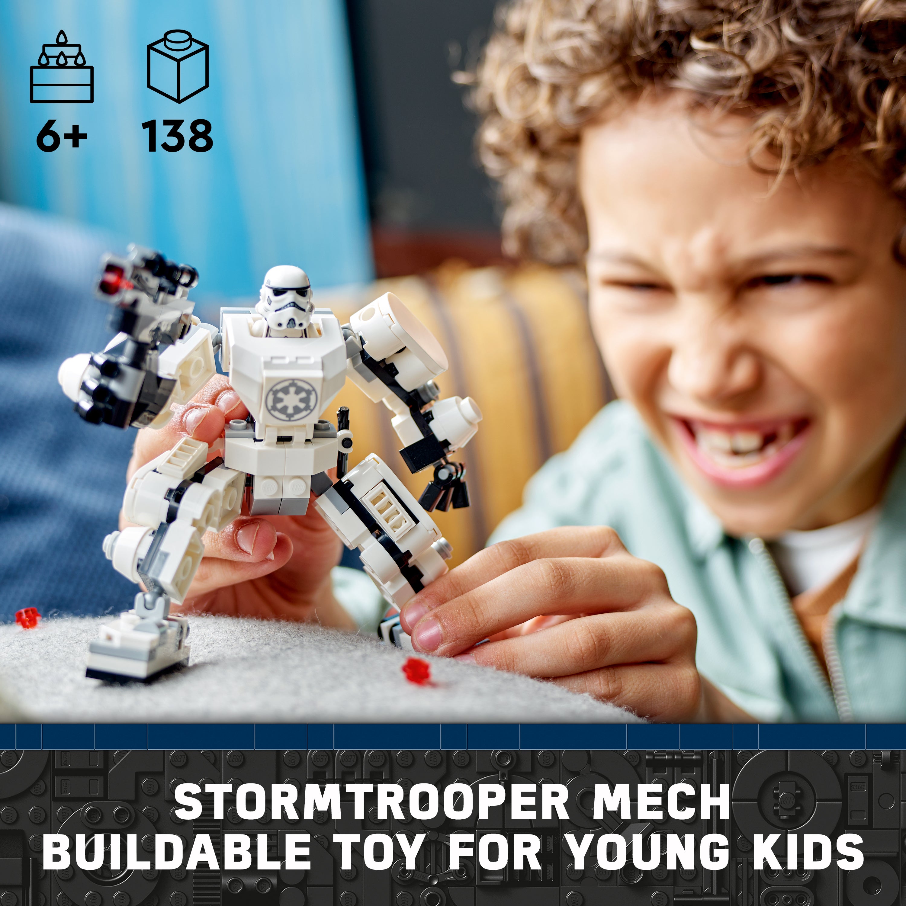 Lego 75370 Stormtrooper Mech Playset