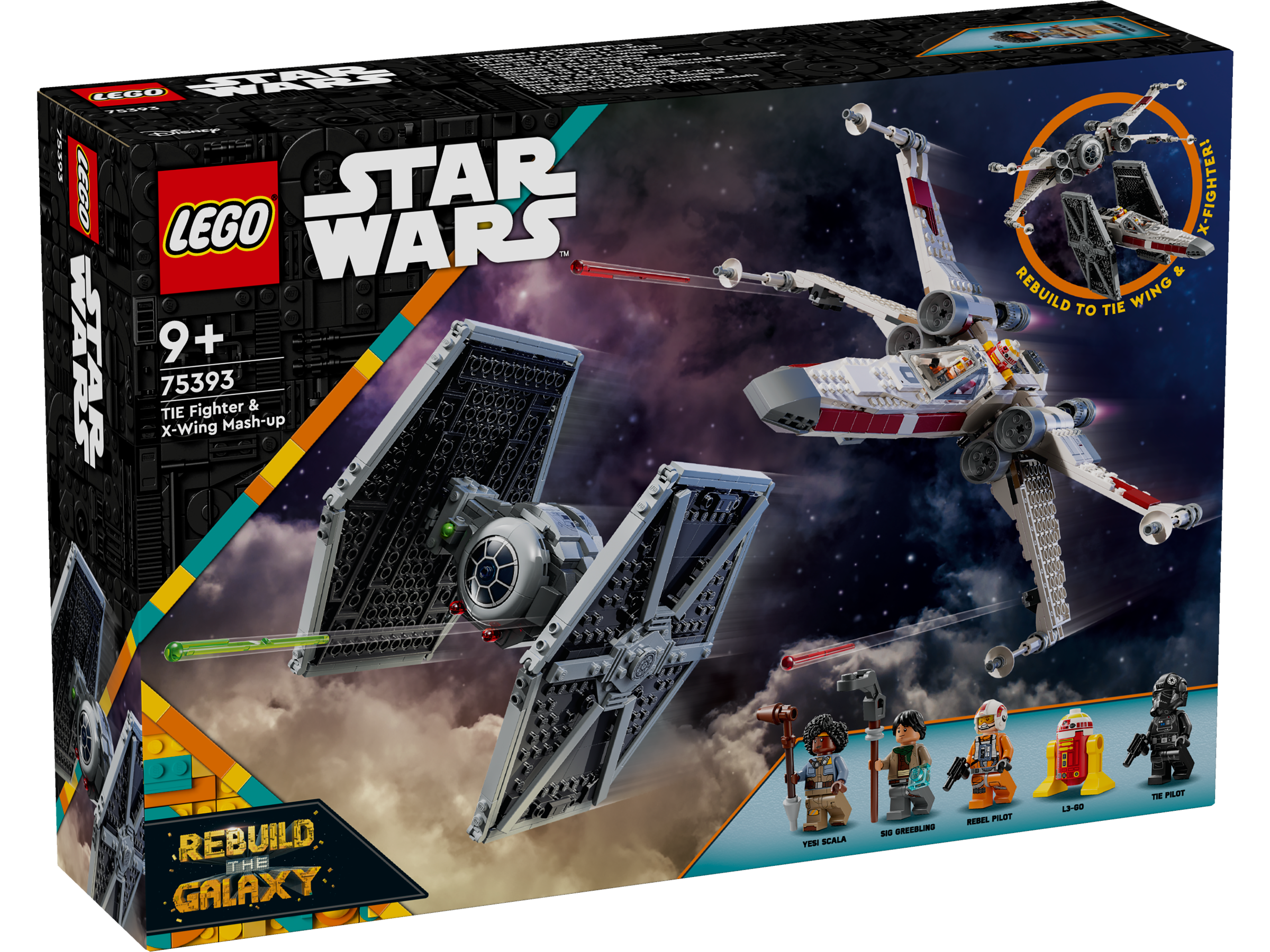 Lego 75393 TIE Fighter & X-Wing Mash-Up