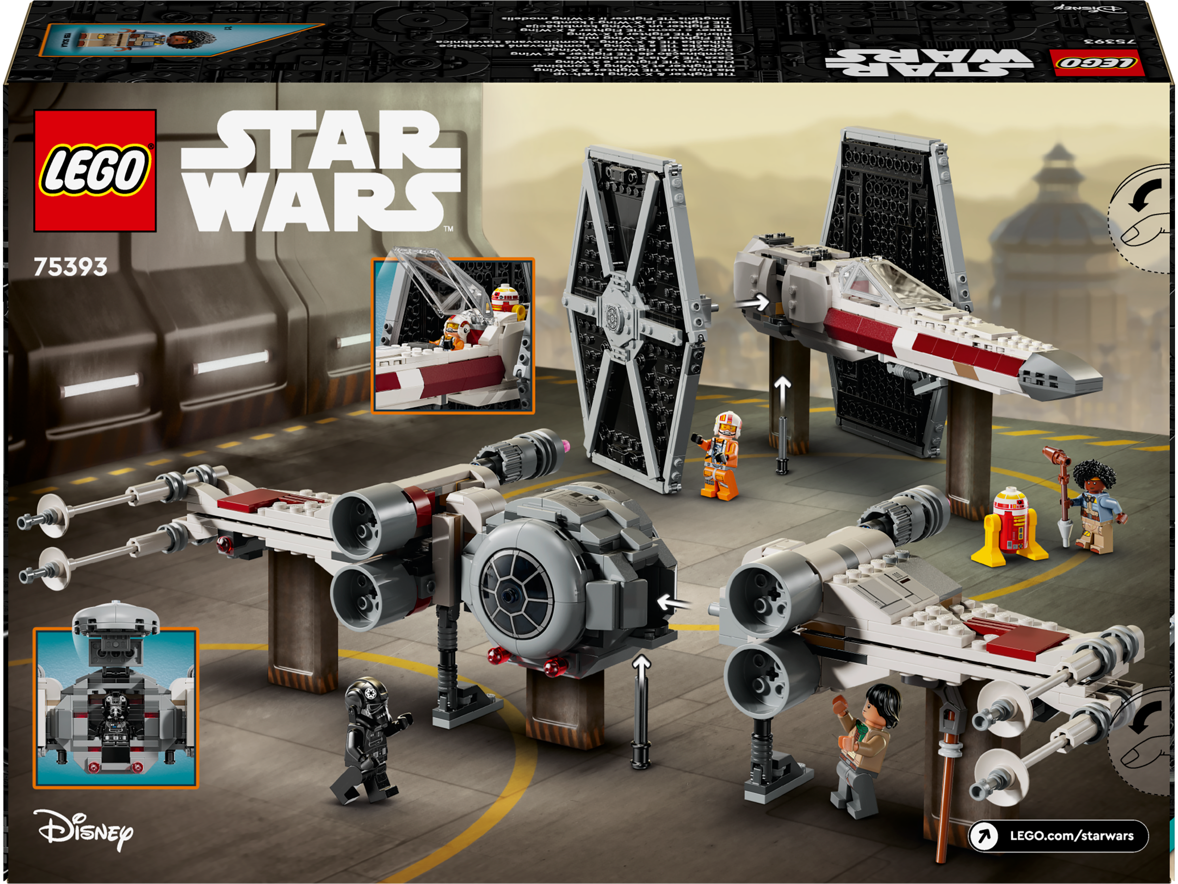 Lego 75393 TIE Fighter & X-Wing Mash-Up