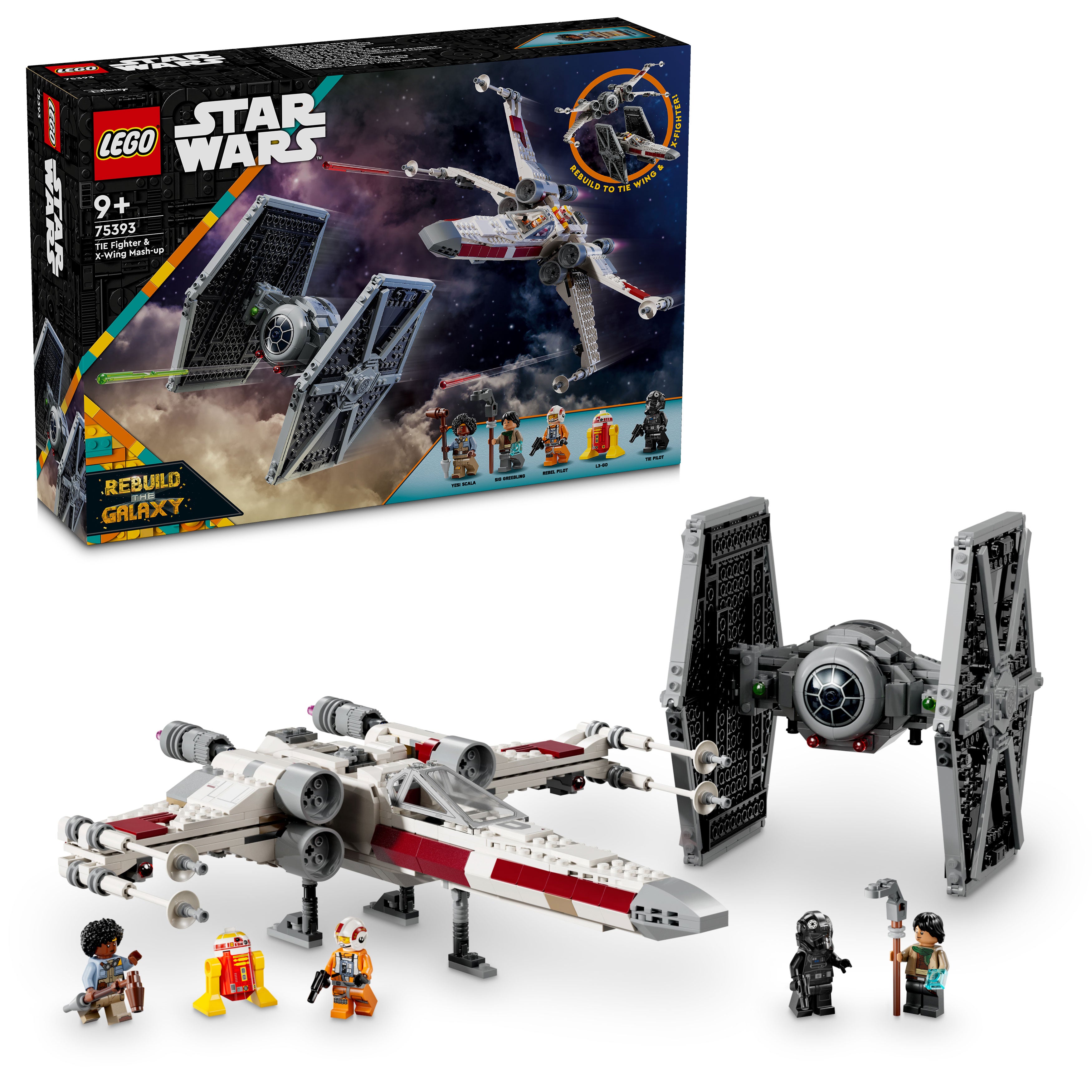 Lego 75393 TIE Fighter & X-Wing Mash-Up