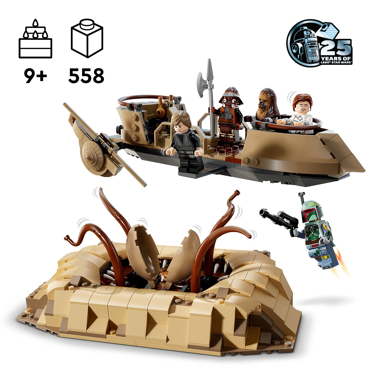 Lego 75396 Desert Skiff & Sarlacc Pit Set