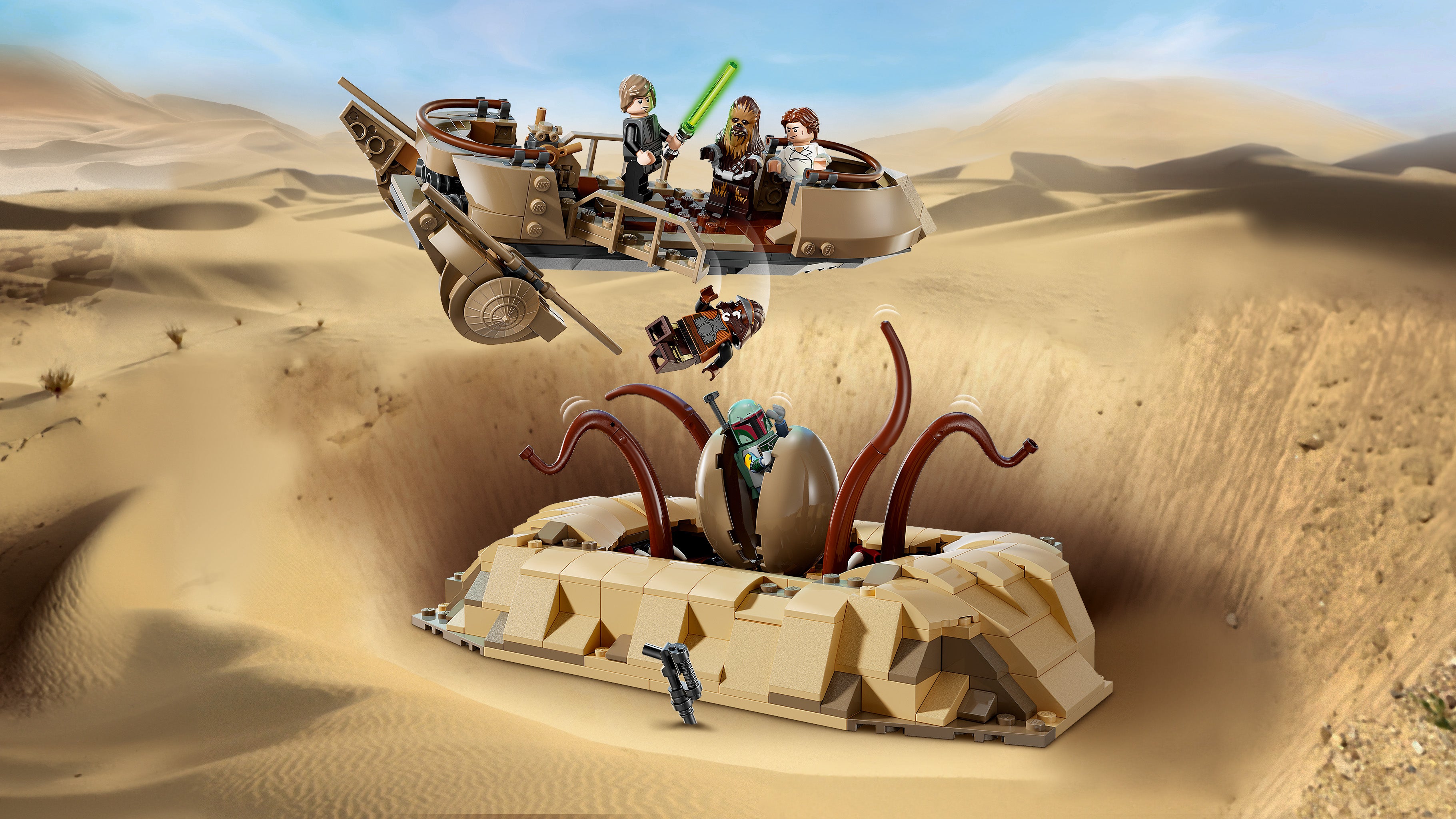 Lego 75396 Desert Skiff & Sarlacc Pit Set