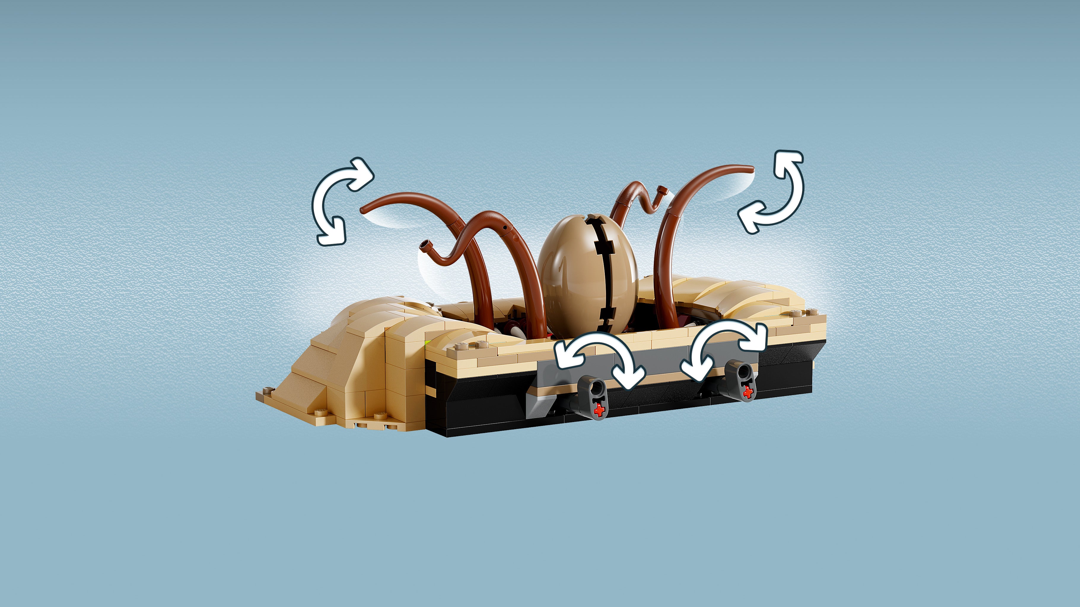 Lego 75396 Desert Skiff & Sarlacc Pit Set