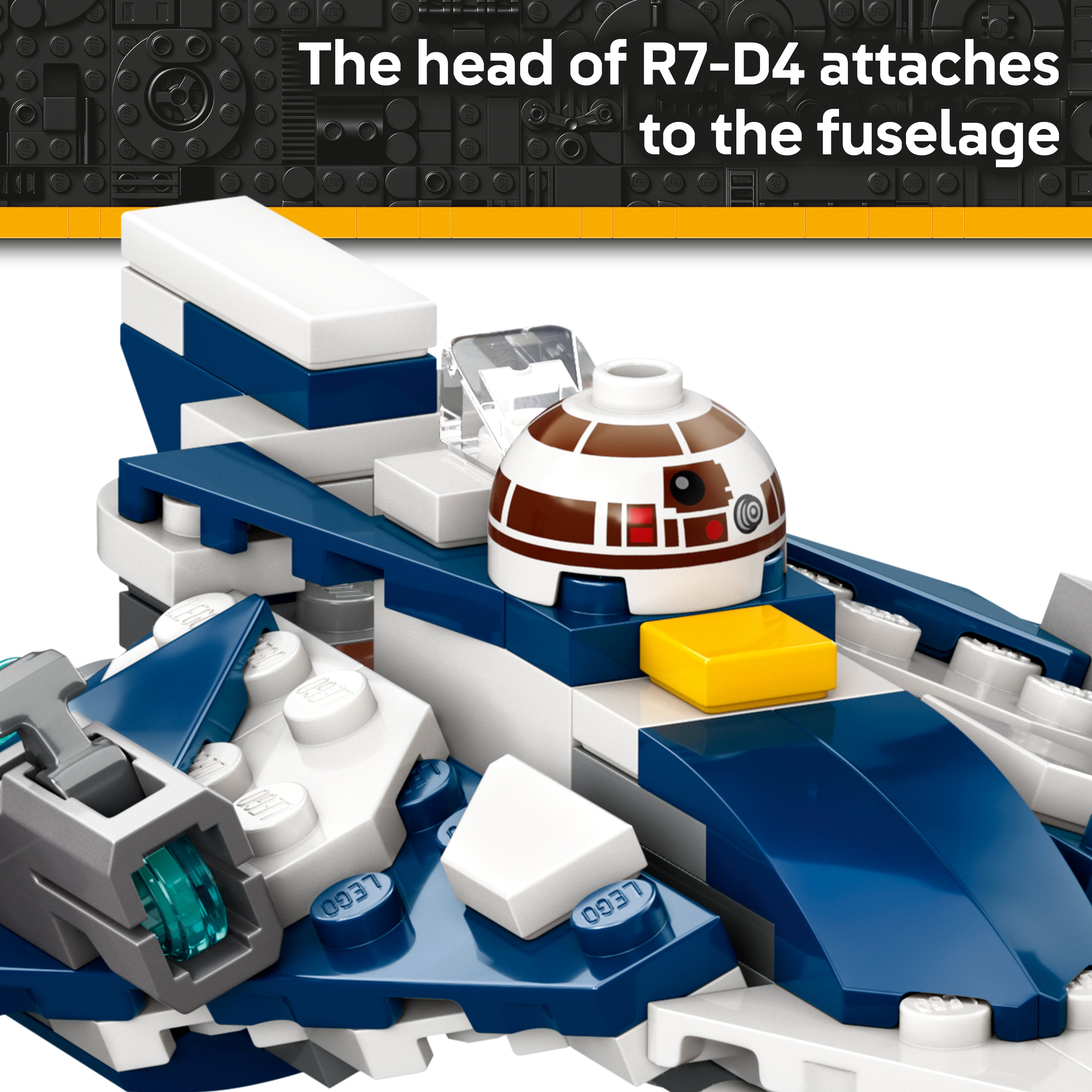 Lego 75400 Plo Koons Jedi Starfighter