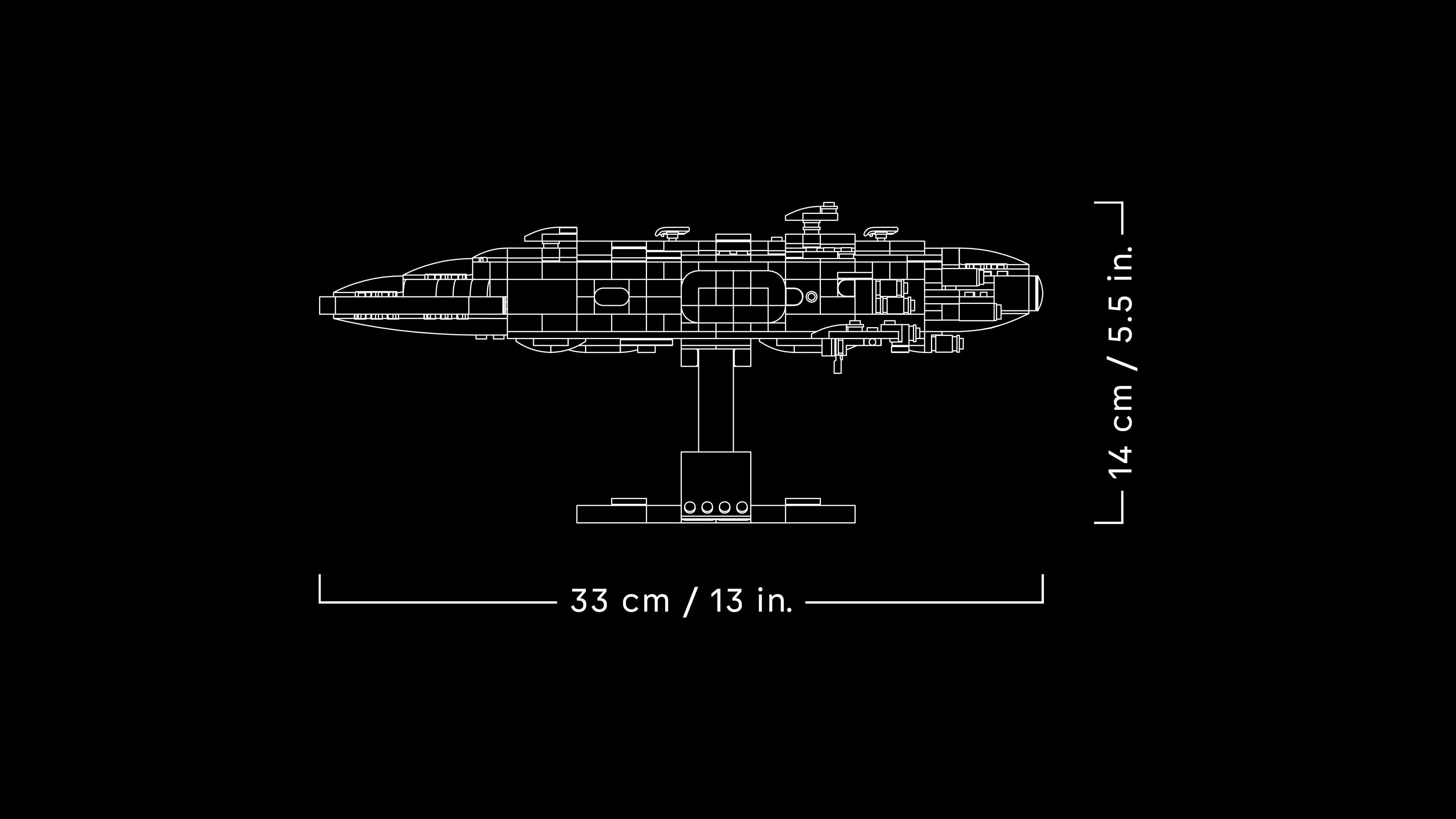 LEGO Star Wars 75405 Home One Starcruiser