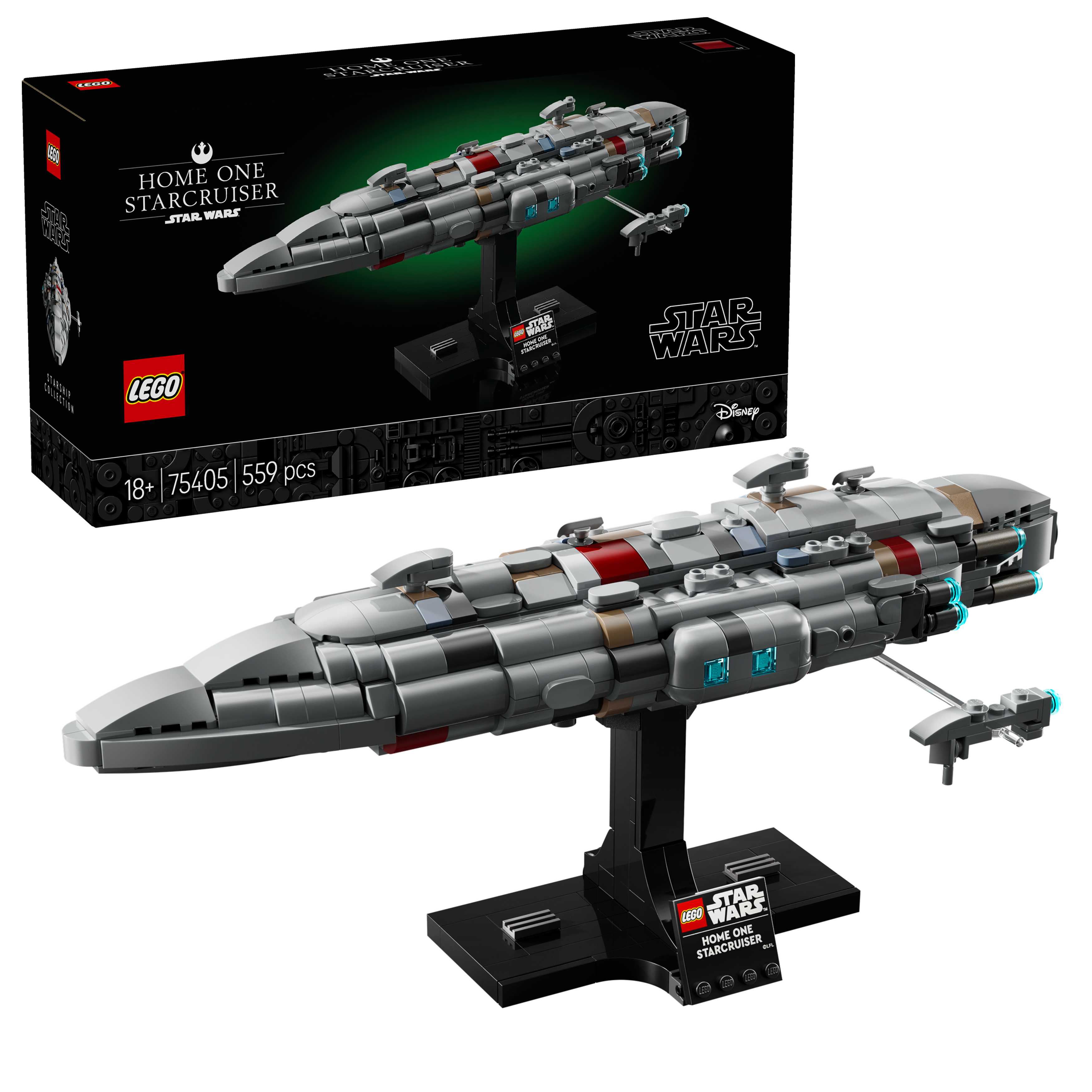 LEGO Star Wars 75405 Home One Starcruiser