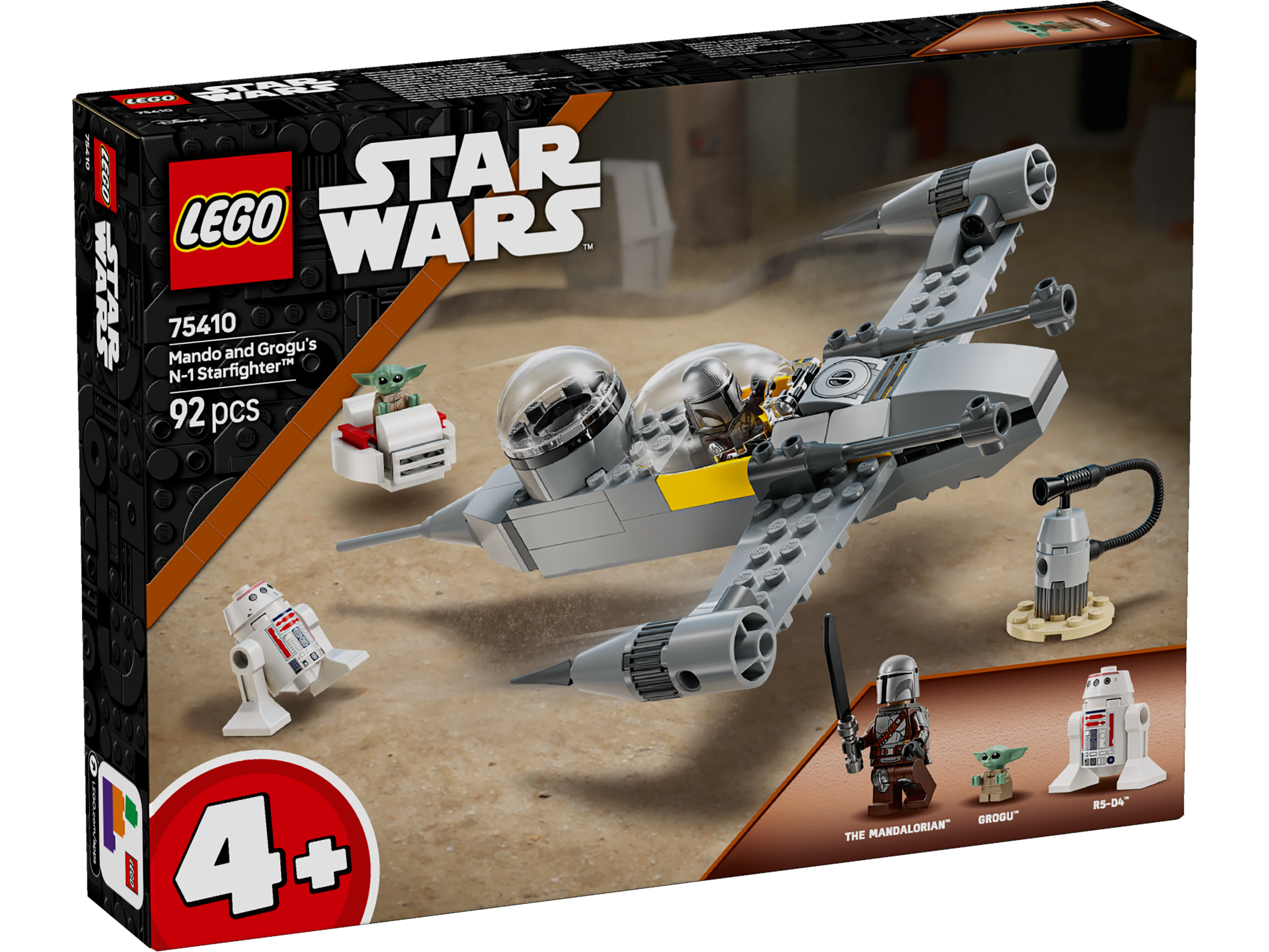 LEGO Star Wars 75410 Mando and Grogu's N-1 Starfighter™