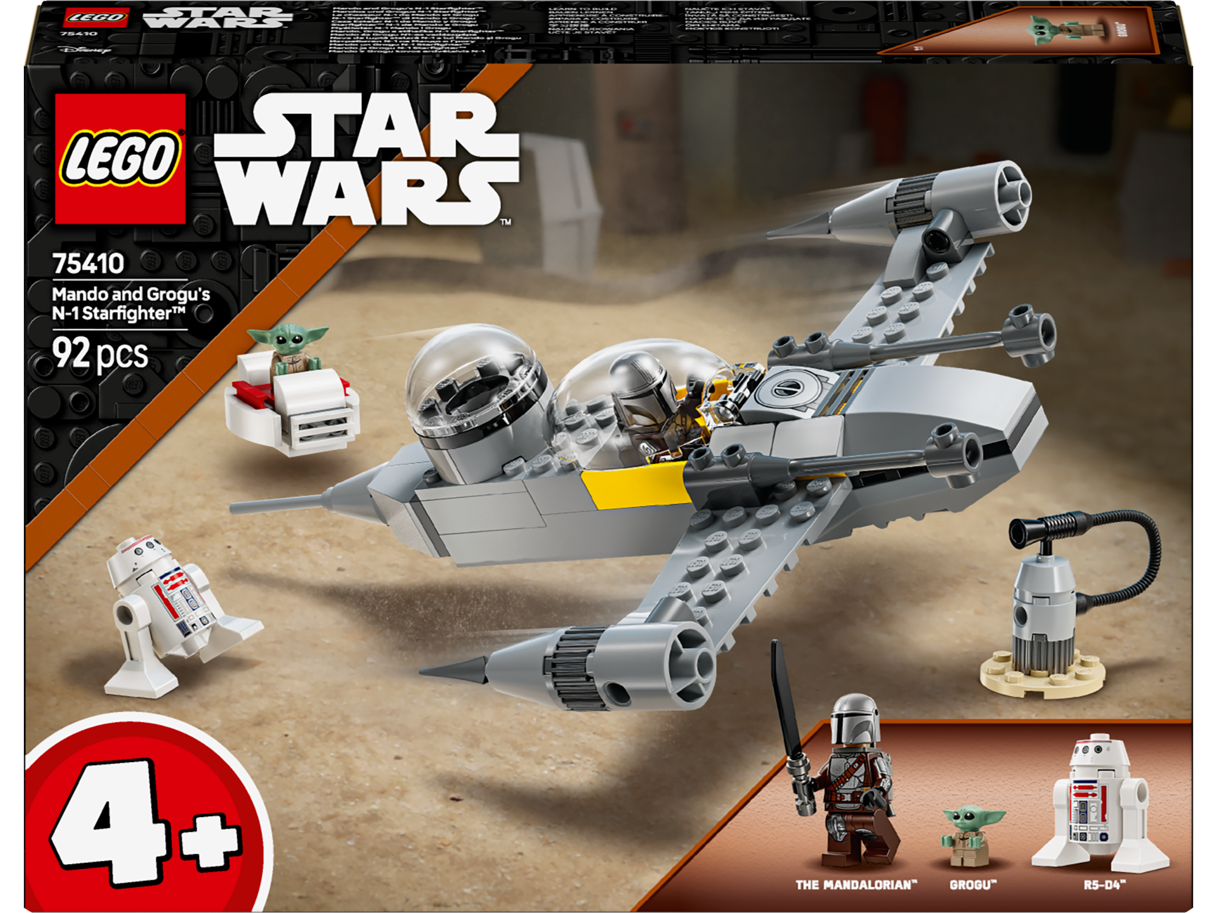 LEGO Star Wars 75410 Mando and Grogu's N-1 Starfighter™