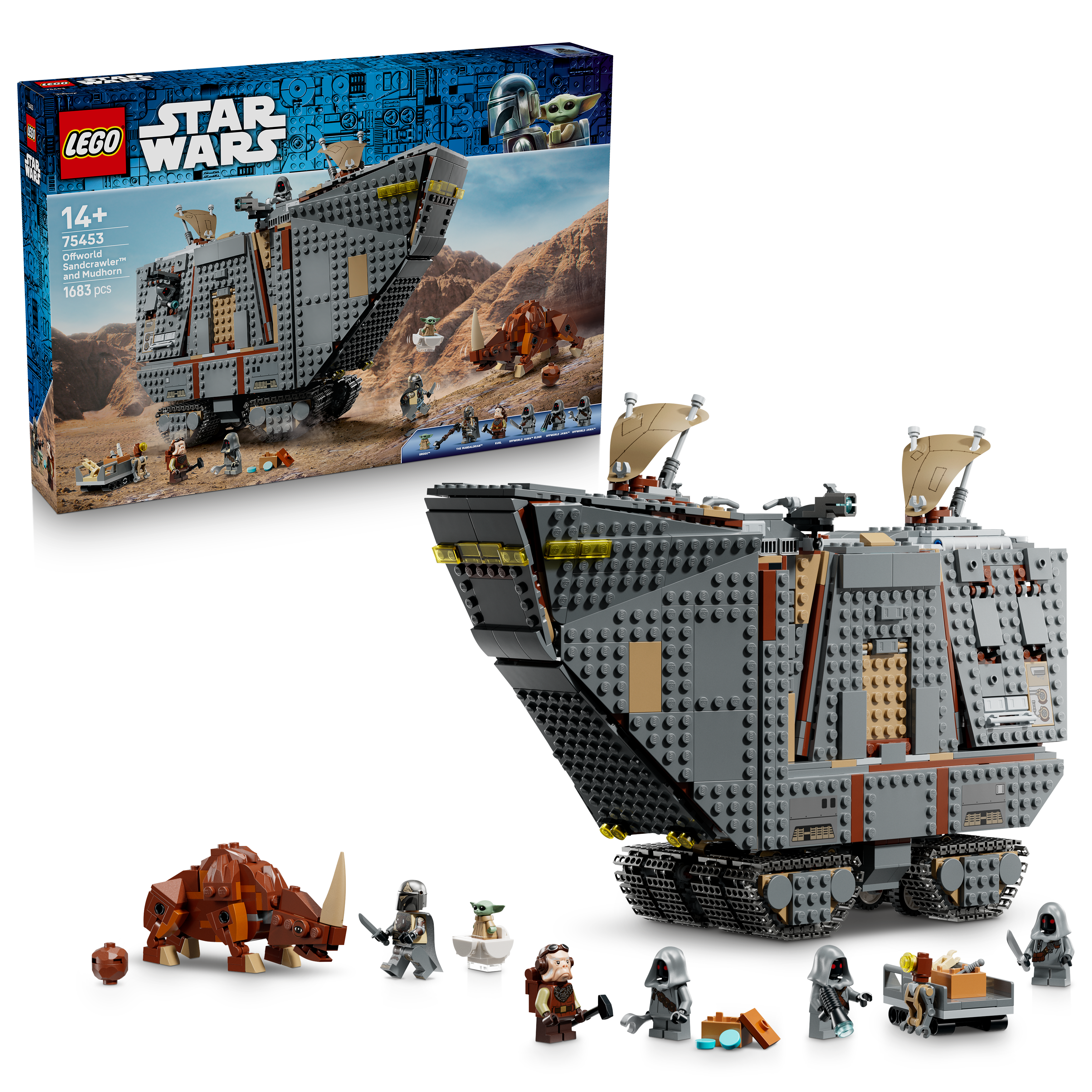 Lego 75453 Offworld Sandcrawler and Mudhorn